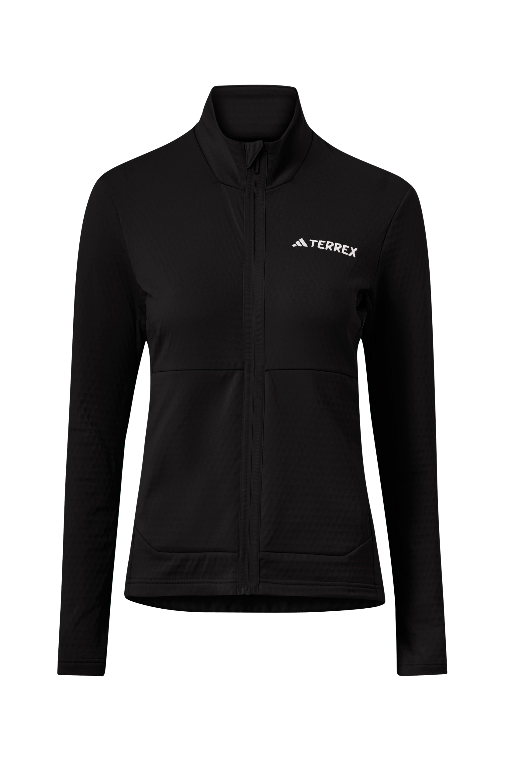 adidas Sport Performance - Träningströja Terrex Multi Full-Zip Fleece Jacket - Svart - 42/44