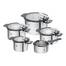 ZWILLING Kasserollesett Simplify 5 deler Nikkelbelagt messing
