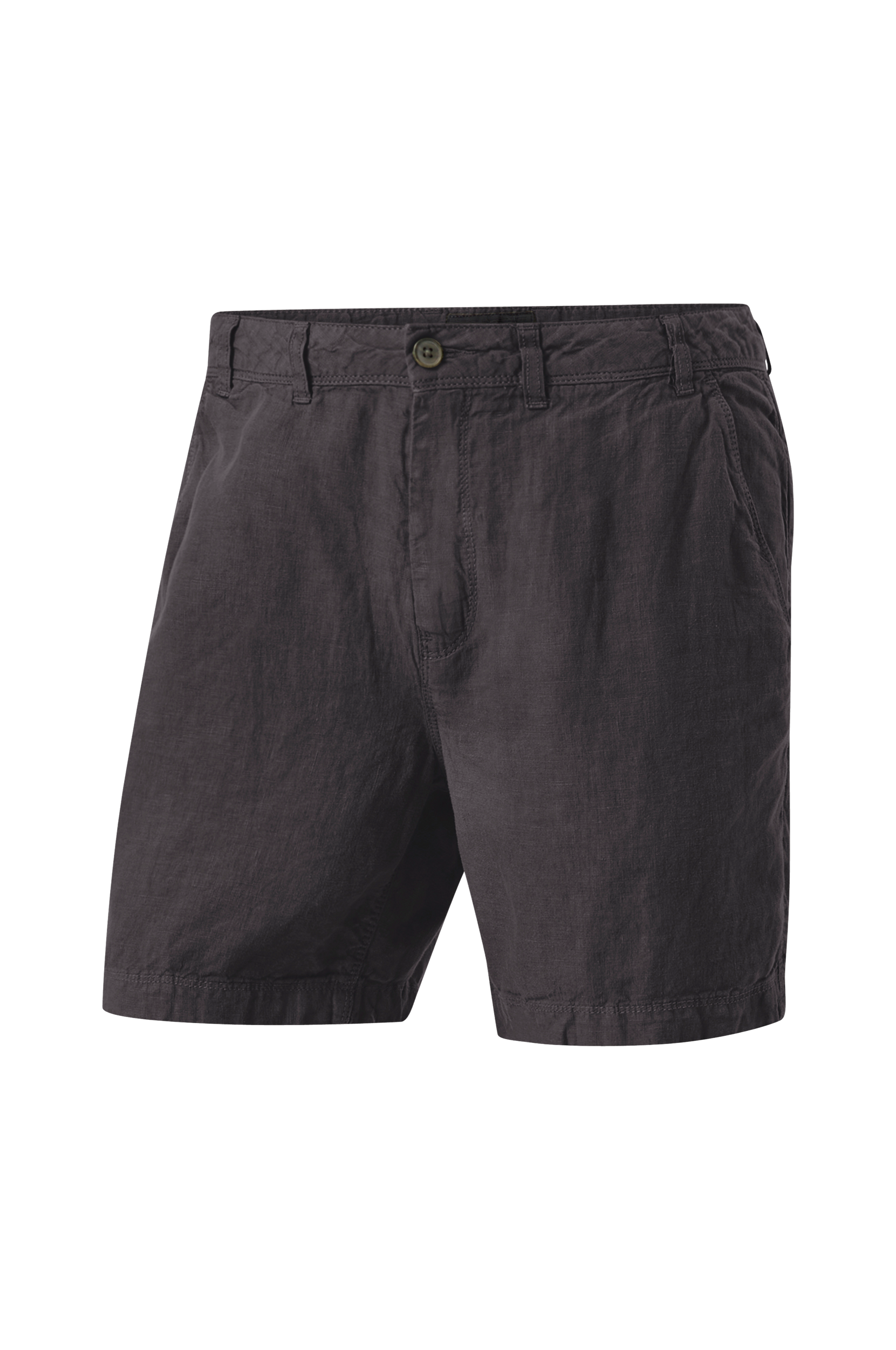 Superdry - Shorts Studios Overdyed Linen Short - Blå - L