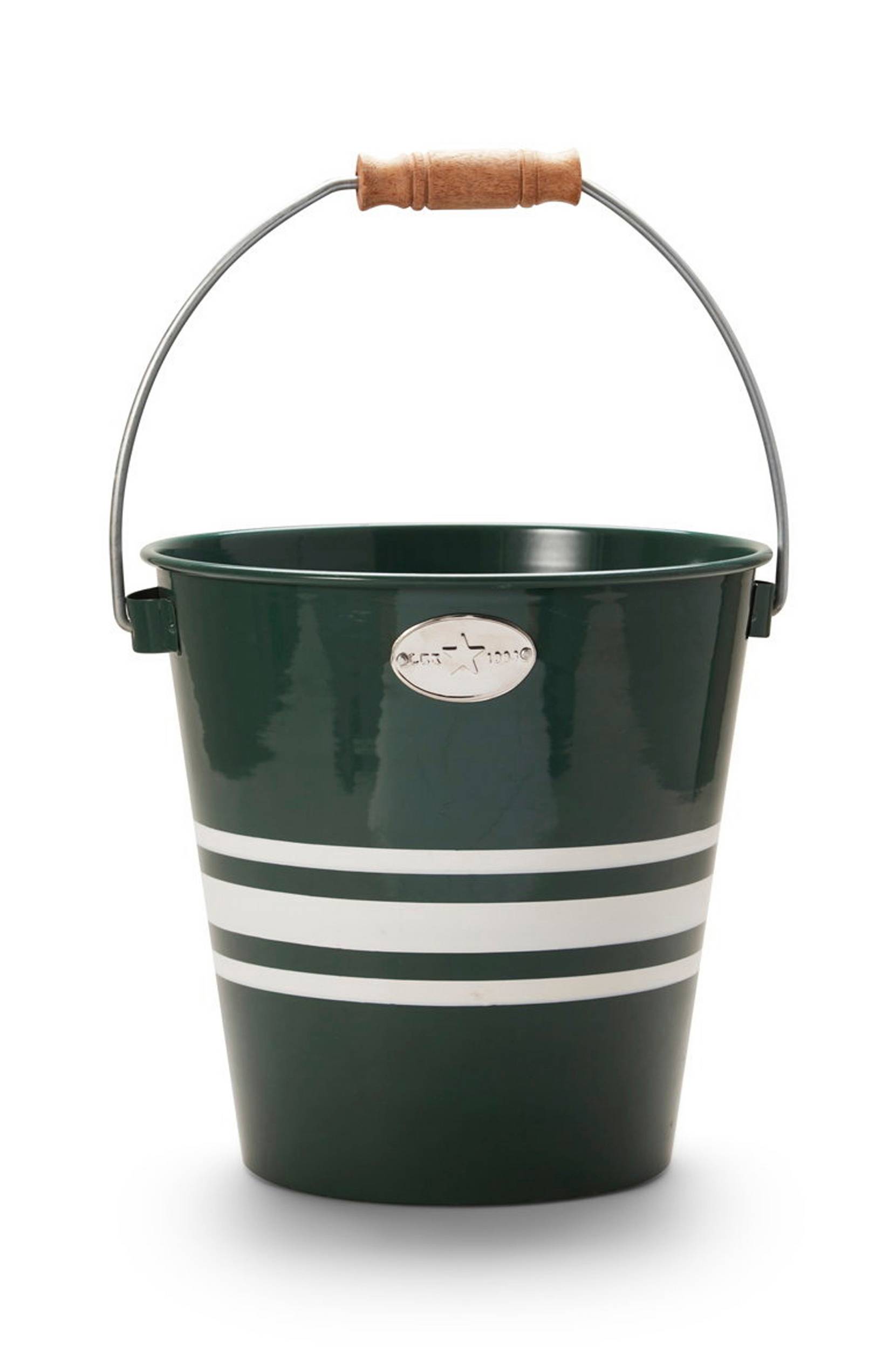 Lexington - Hink Iron Bucket with Handle, 5 L - Grön