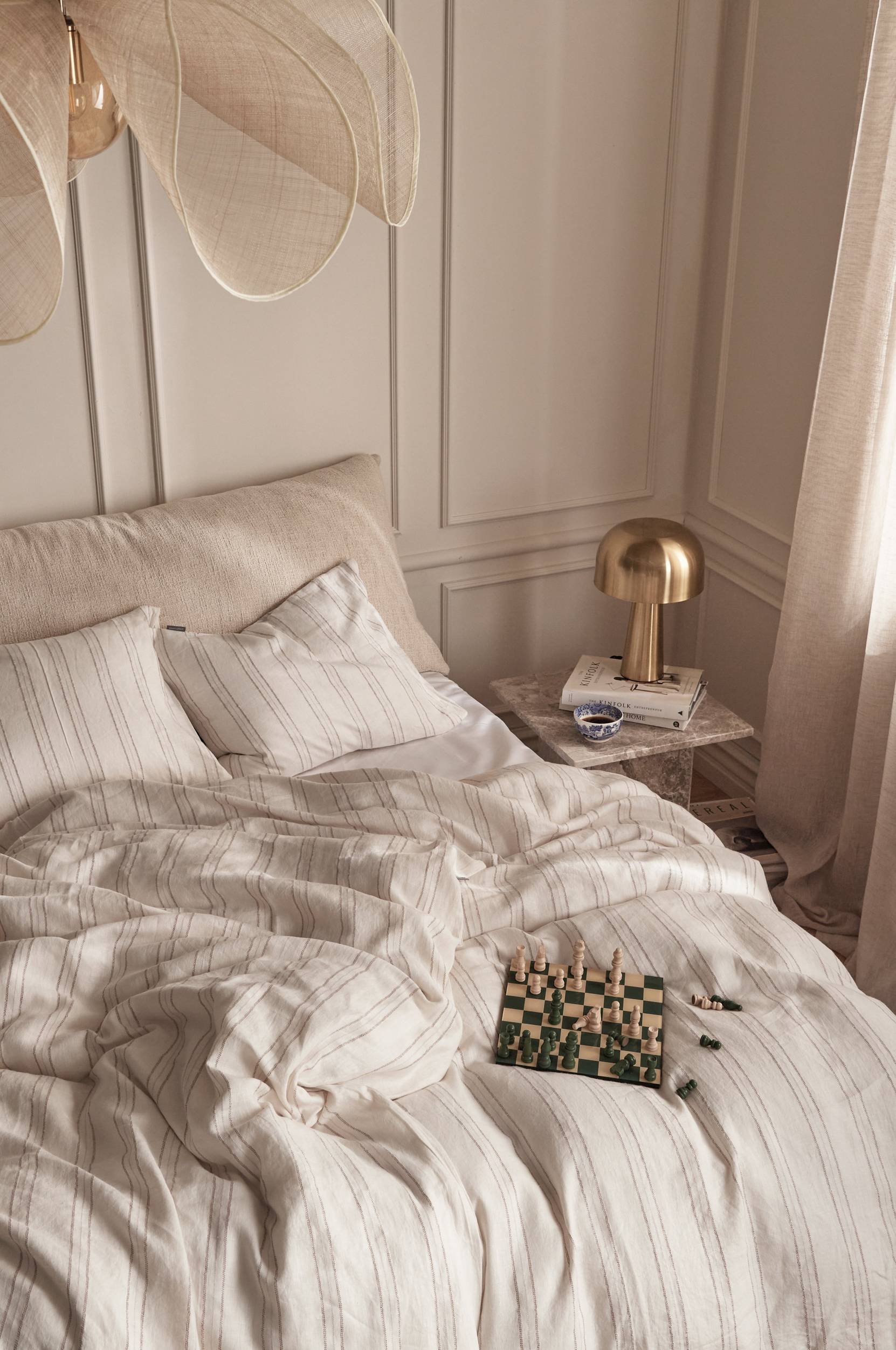 Staycation - Påslakanset Cozy i lin, 2 eller 3 delar - Vit - 150X210