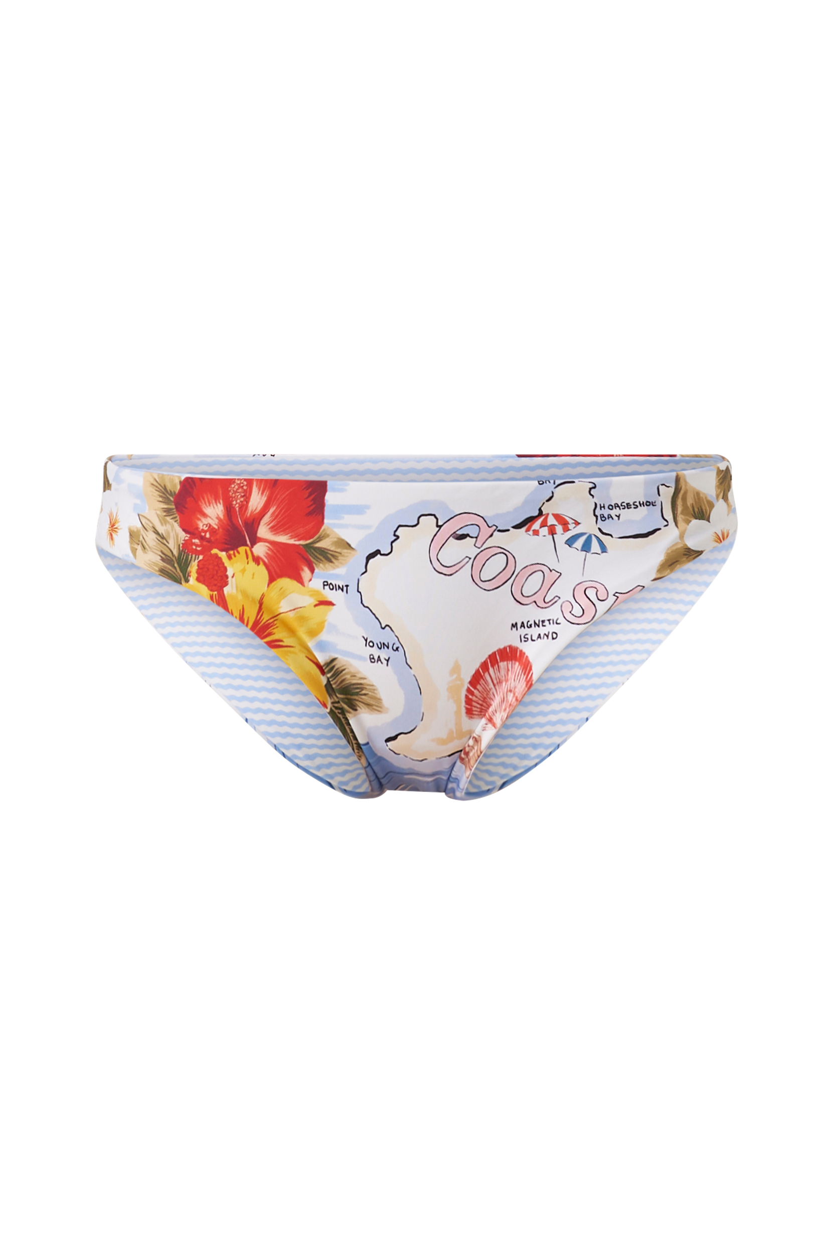 Seafolly - Bikinitrosa Reversible Hipster - Blå - 36