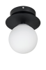 Globen Lighting Vägglampa/Plafond Art Deco 24 IP44 Vit/Svart 28