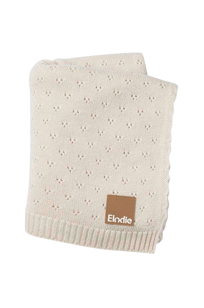 Elodie Details Pointelle Blanket – creamy white