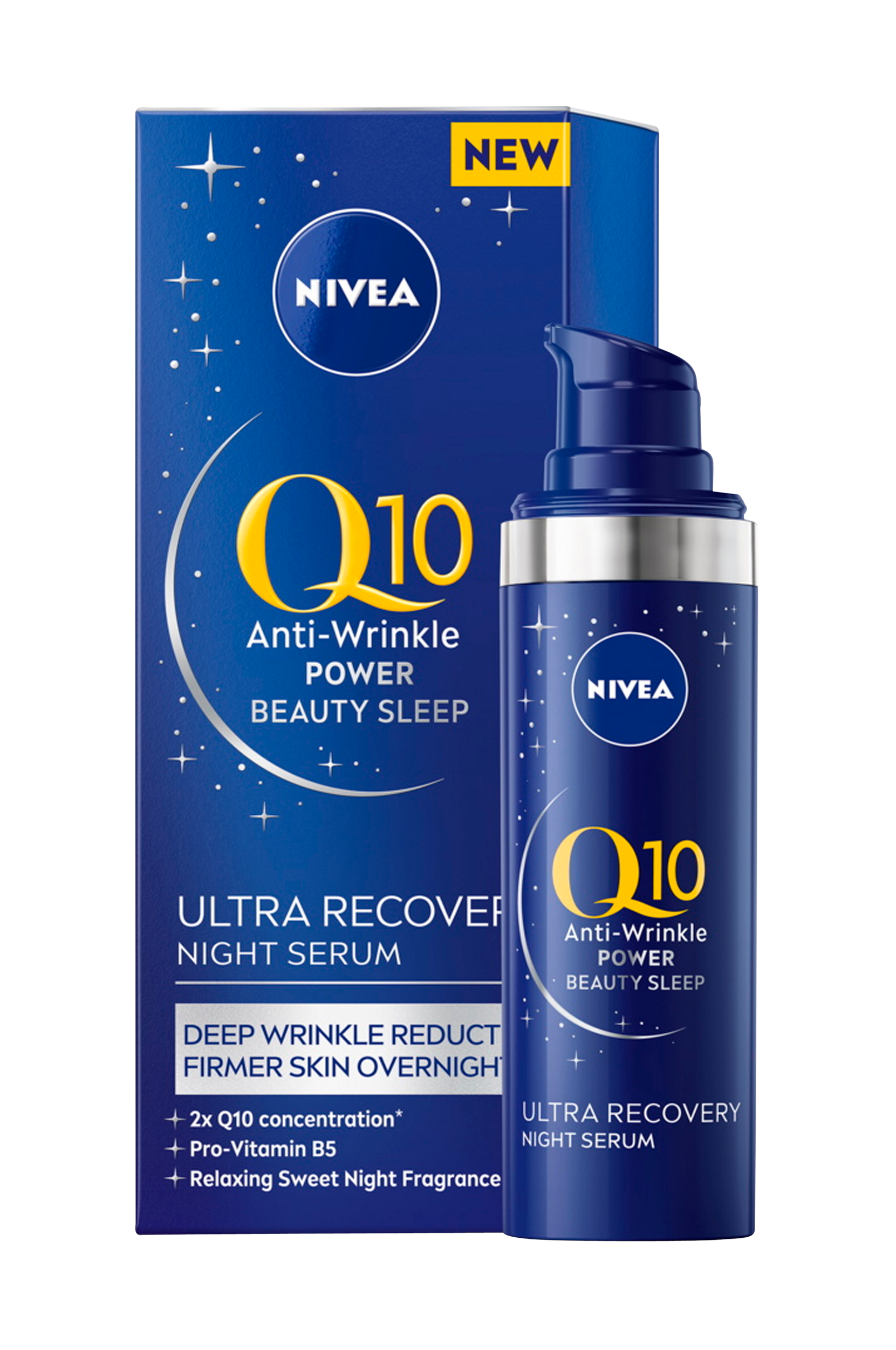 Nivea - Ansiktsserum Q10 Anti-Wrinkle Night Serum 30 ml
