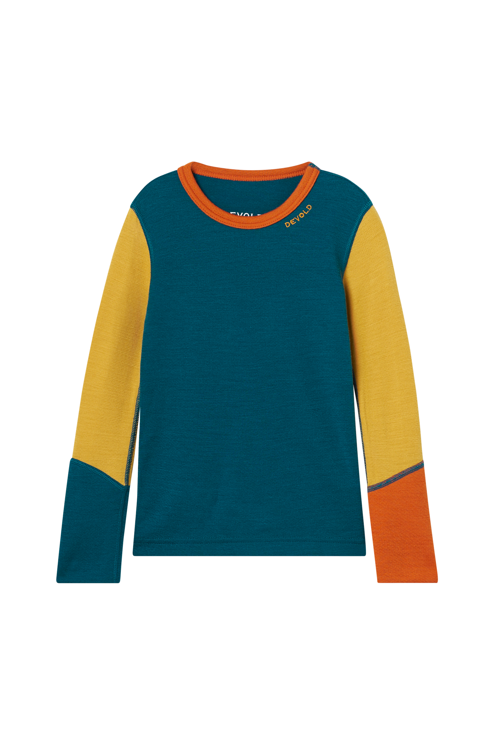 Devold - Underställströja Expedition Merino Shirt Kid - Blå - 104