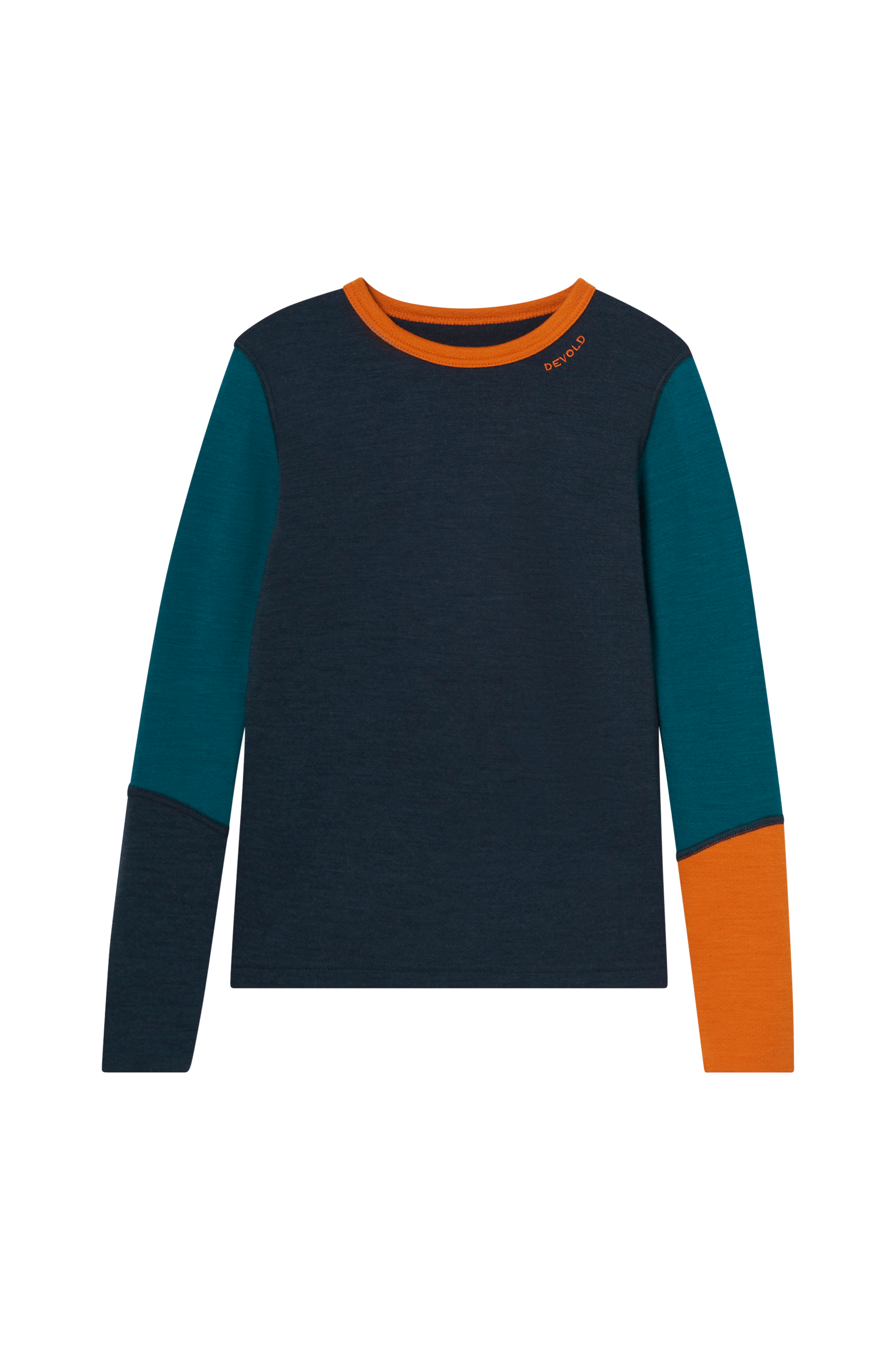 Devold - Underställströja Expedition Merino Shirt JR - Blå - 176