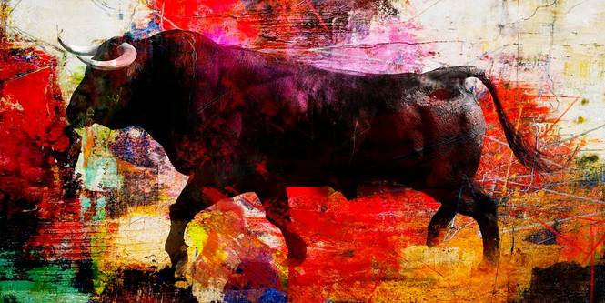 Malerifabrikken Bilde Colour Bull