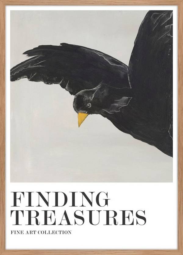 Bilde av Bilde Finding treasures, Eikerammeme - 1
