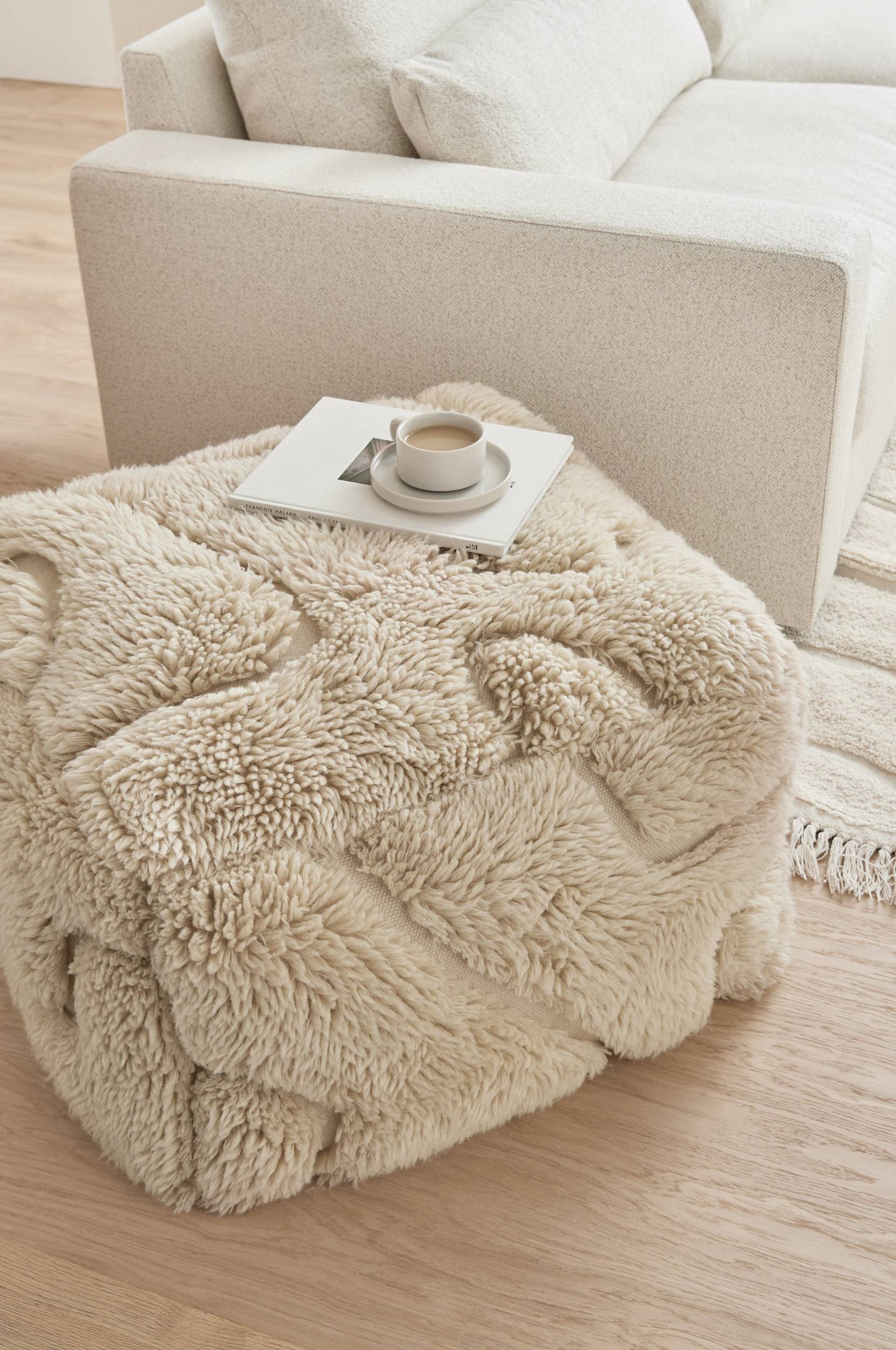 Ellos - Puff Island 70x70 cm - Beige