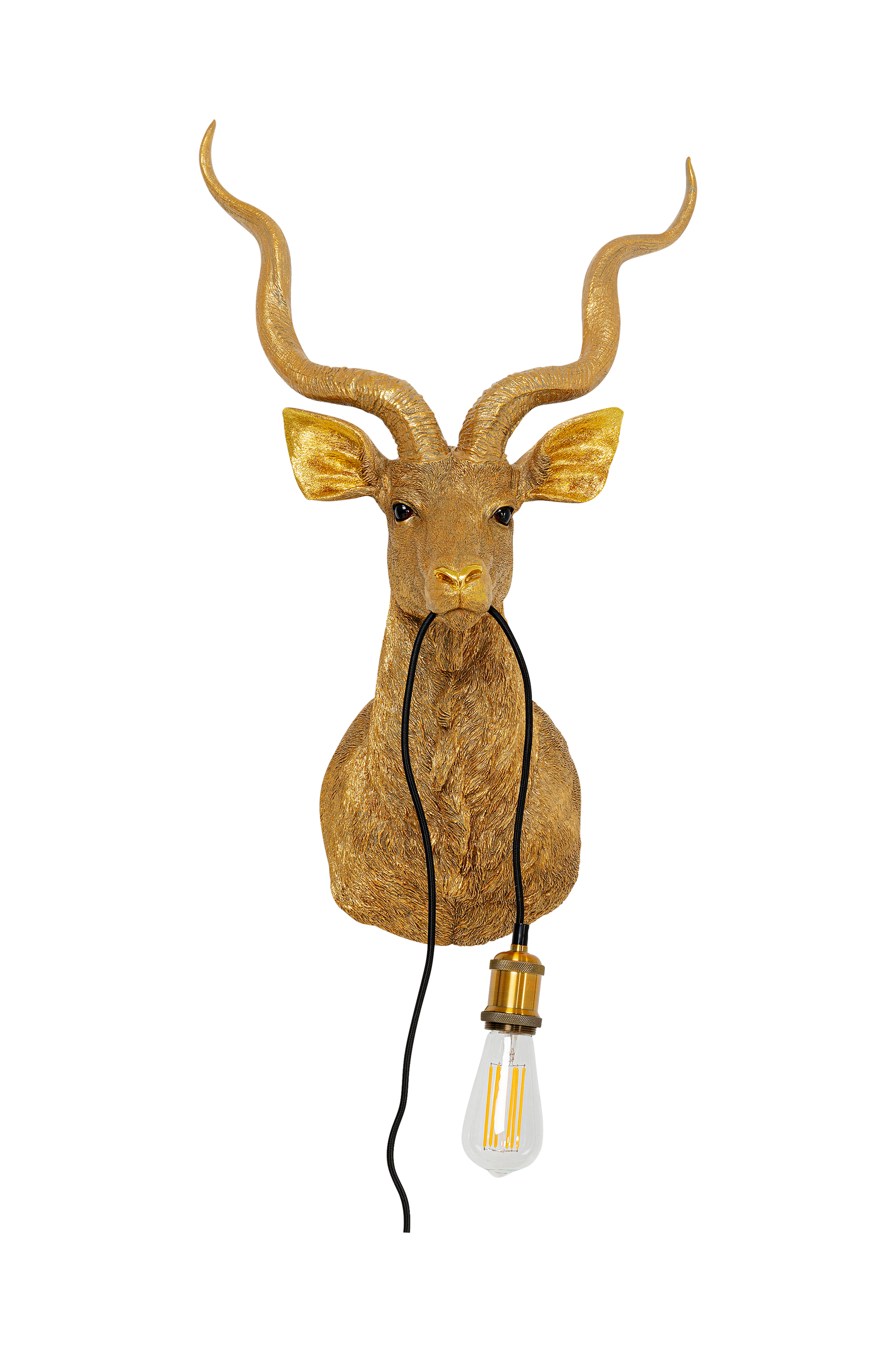 KARE Design - Vägglampa Animal Goat - Guld