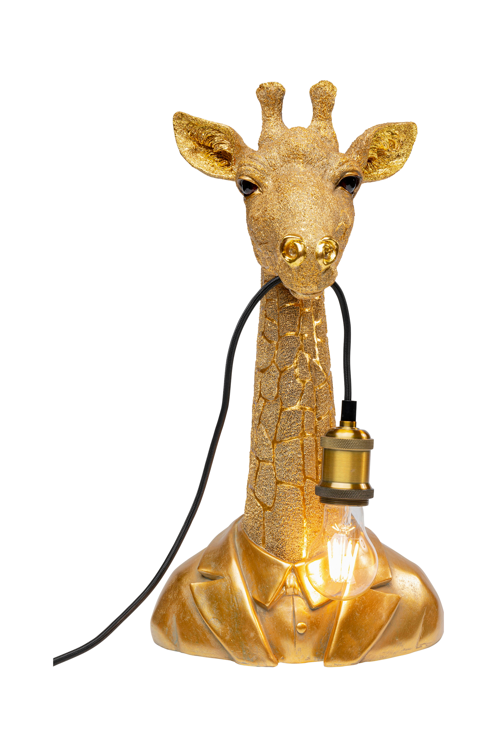 KARE Design - Bordslampa Animal Giraffe - Guld