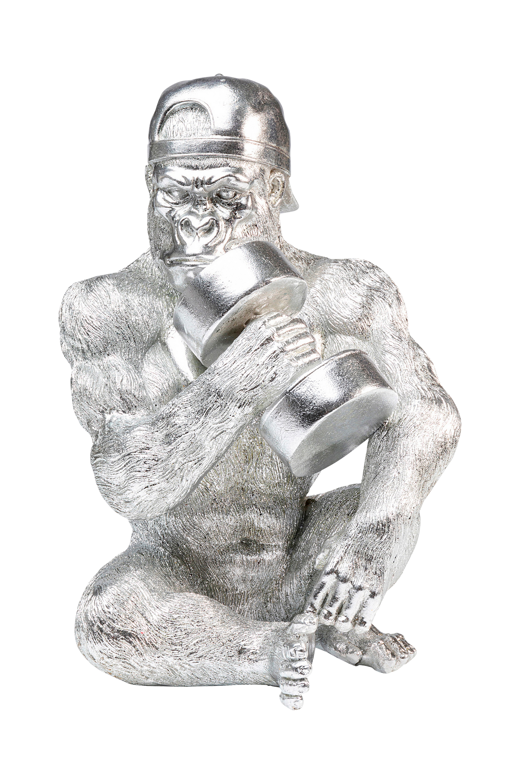 KARE Design - Dekoration Muscle Monkey - Silver