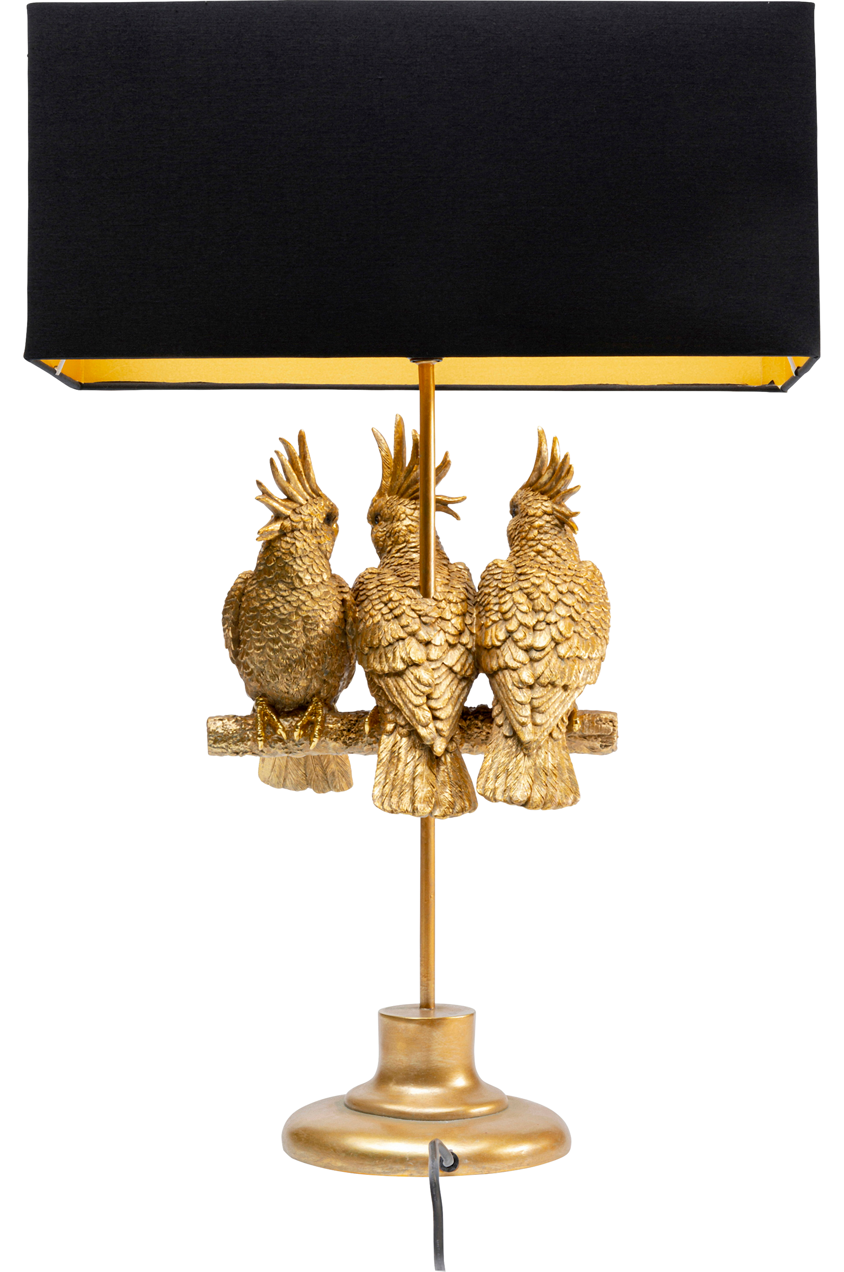 KARE Design - Bordslampa Animal Parrots 71 cm - Guld