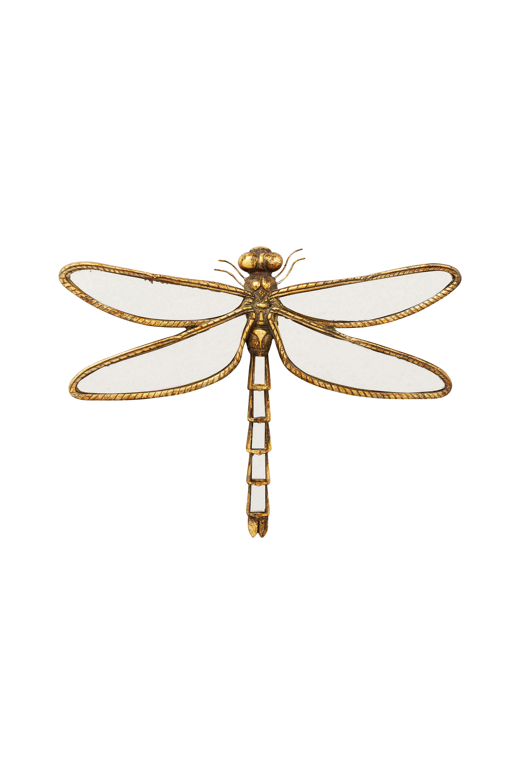 KARE Design - Väggdekor Dragonfly - Guld