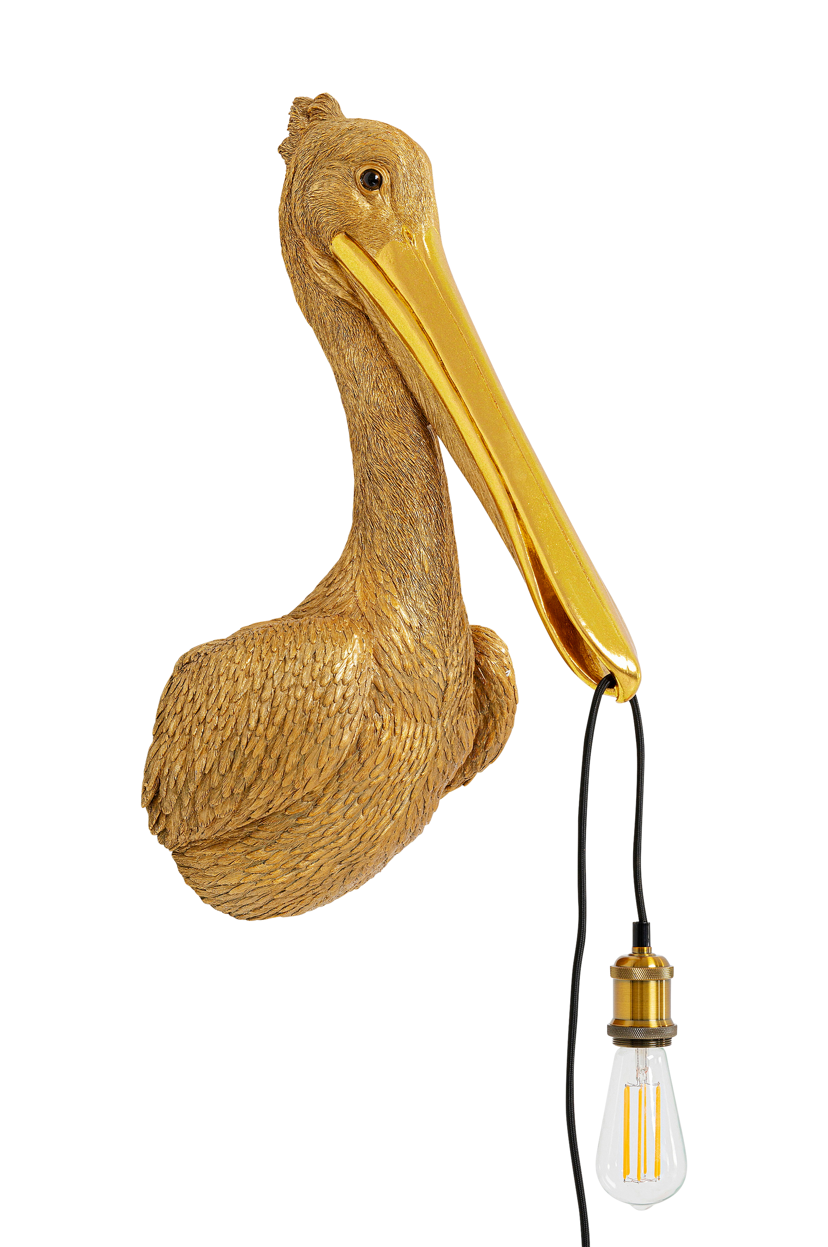 KARE Design - Vägglampa Animal Spoonbill - Guld