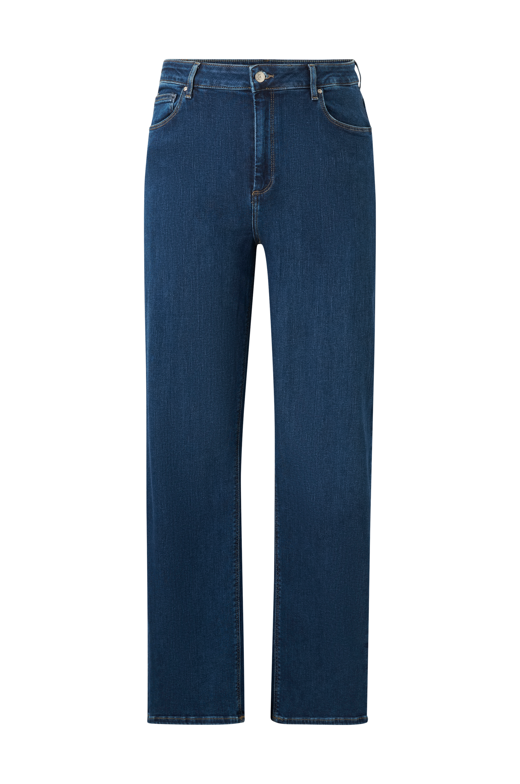 Only Carmakoma - Jeans carWilly HW Wide Jeans Cro - Blå - W42/L32