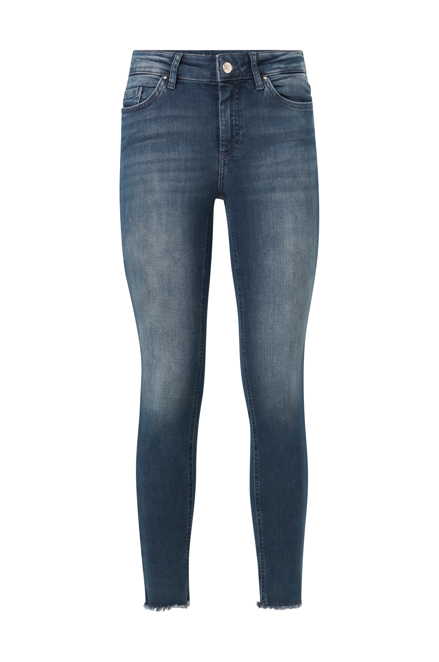 Only - Jeans onlBlush Mid SK Ank RW Rea422 - Blå - W26/L32
