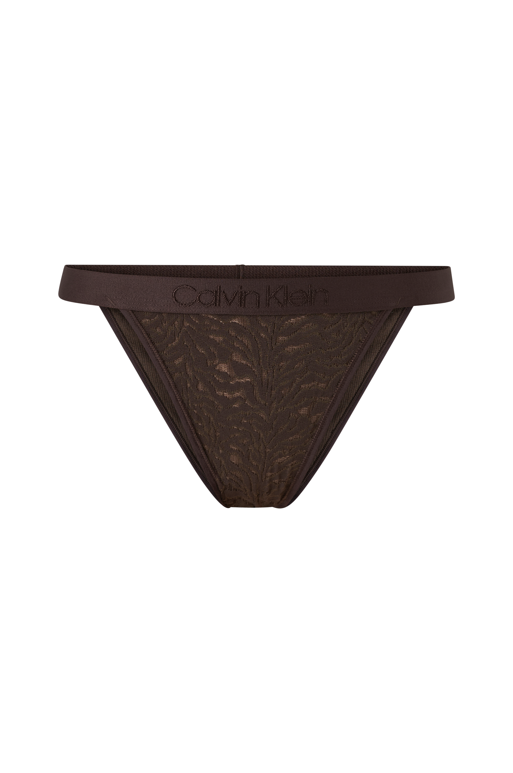 Calvin Klein Underwear - Trosor High Leg Tanga - Brun - 42/44