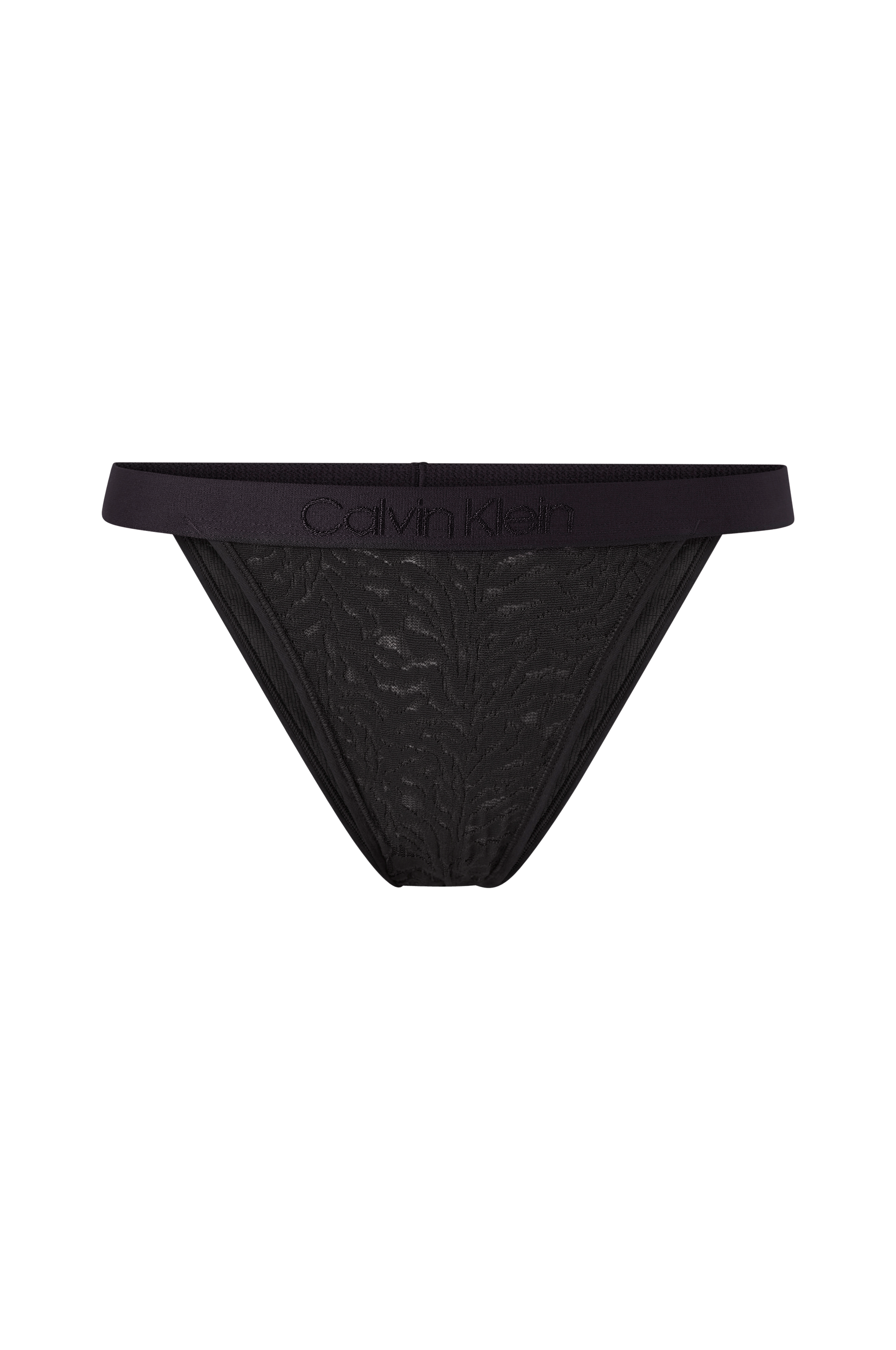 Calvin Klein Underwear - Trosor High Leg Tanga - Svart - 42/44