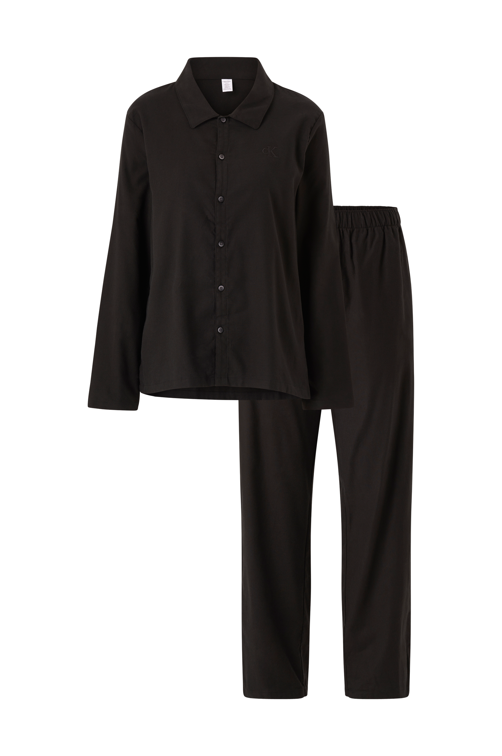 Calvin Klein Underwear - Pyjamas L/s Pant Set - Svart - 42/44