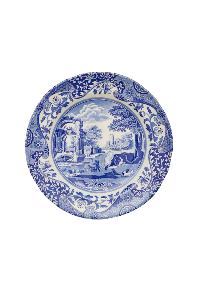 Spode Tallerken Blue Italian diameter 20 cm