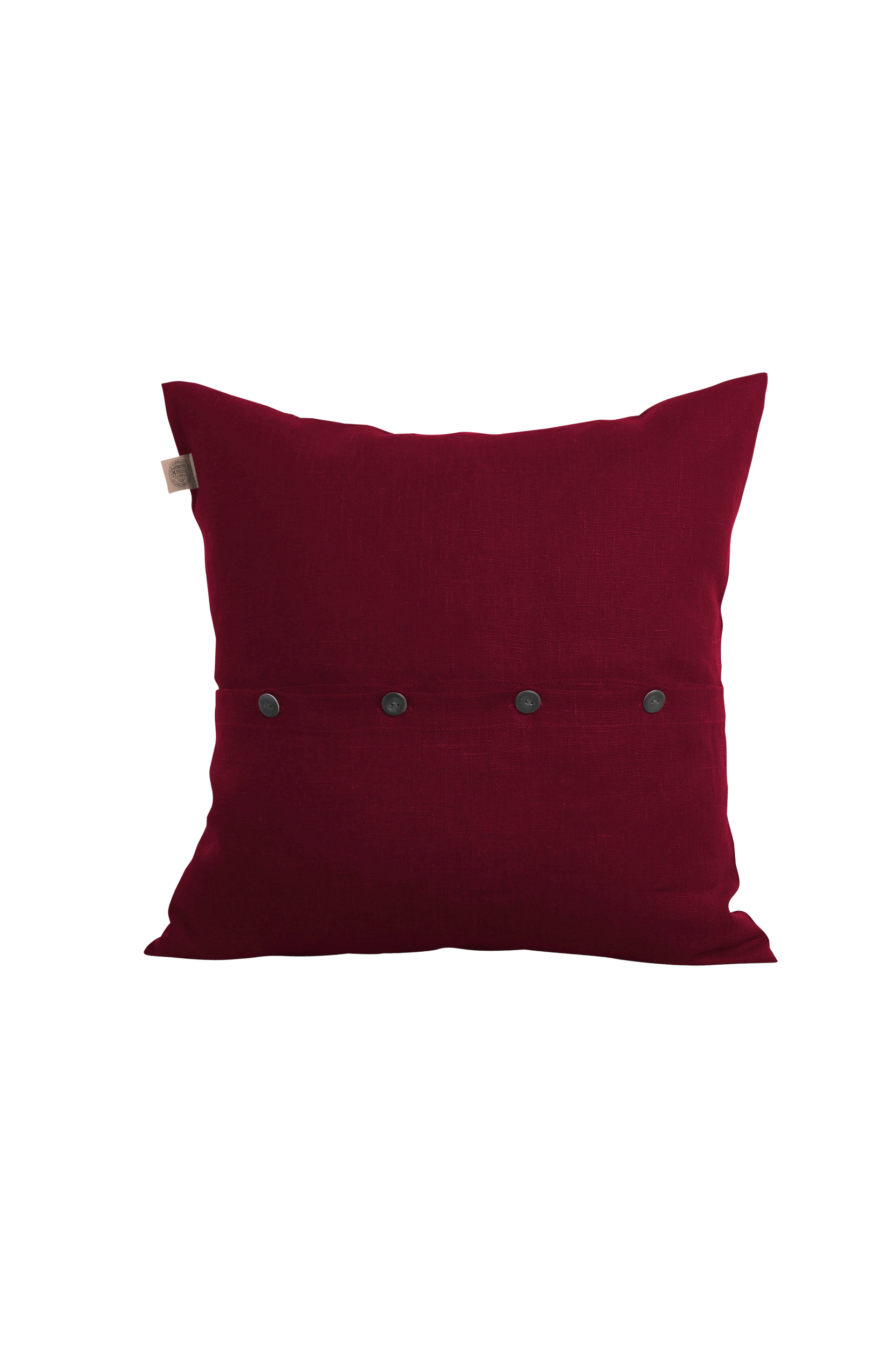 Lovely Linen - Kuddfodral Classic - Röd - 50X50