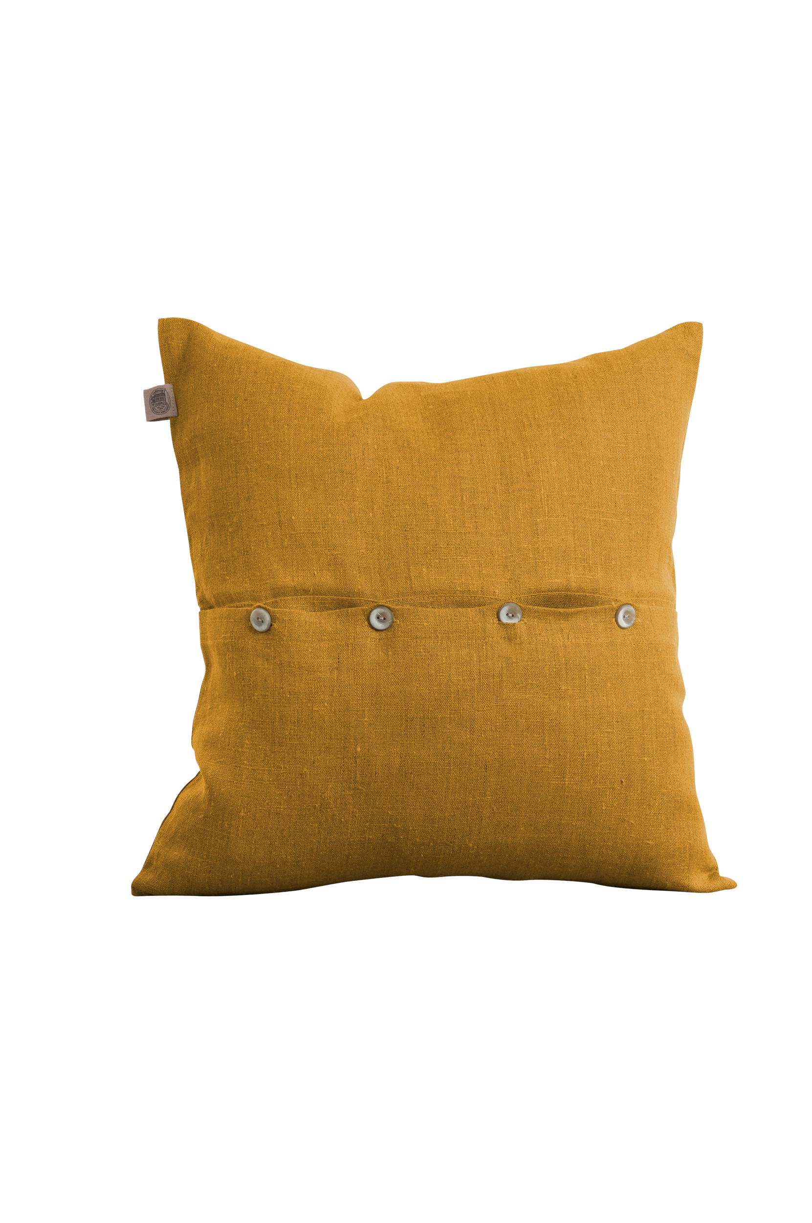 Lovely Linen - Kuddfodral Classic - Orange - 50X50