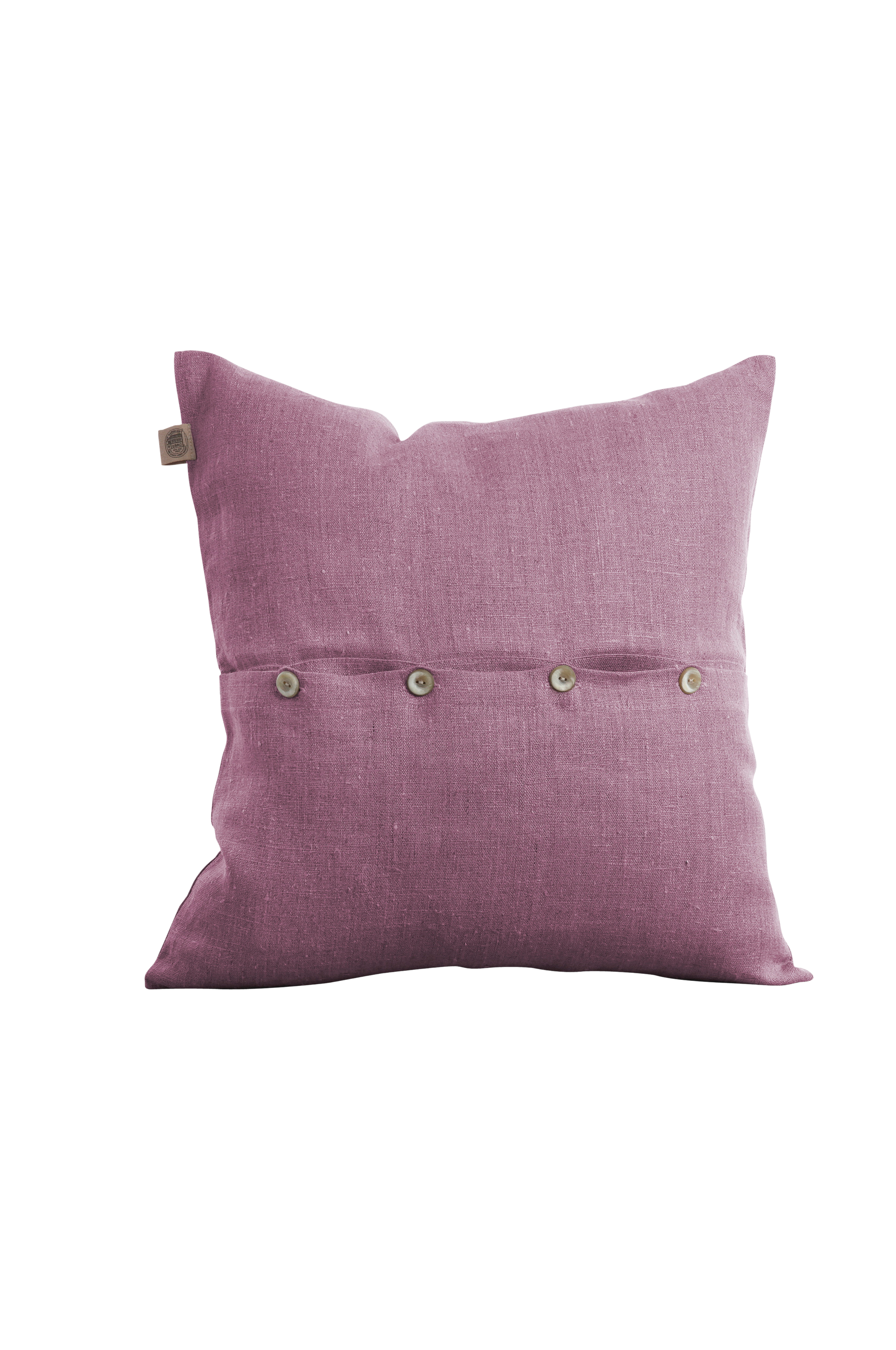Lovely Linen - Kuddfodral Classic - Lila - 50X50