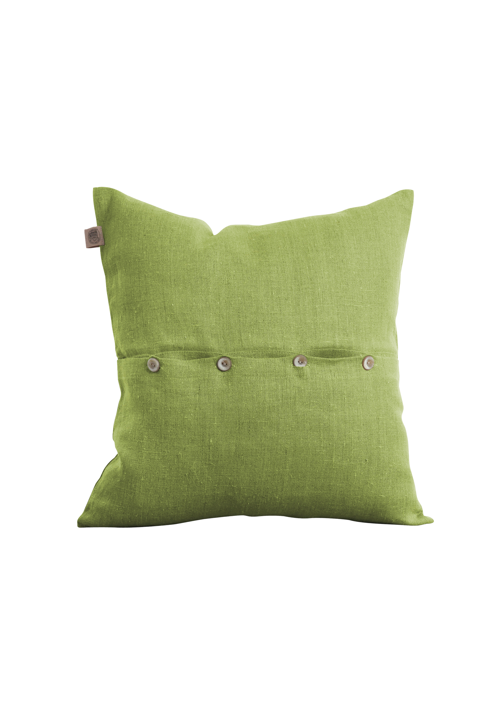 Lovely Linen - Kuddfodral Classic - Grön - 50X50