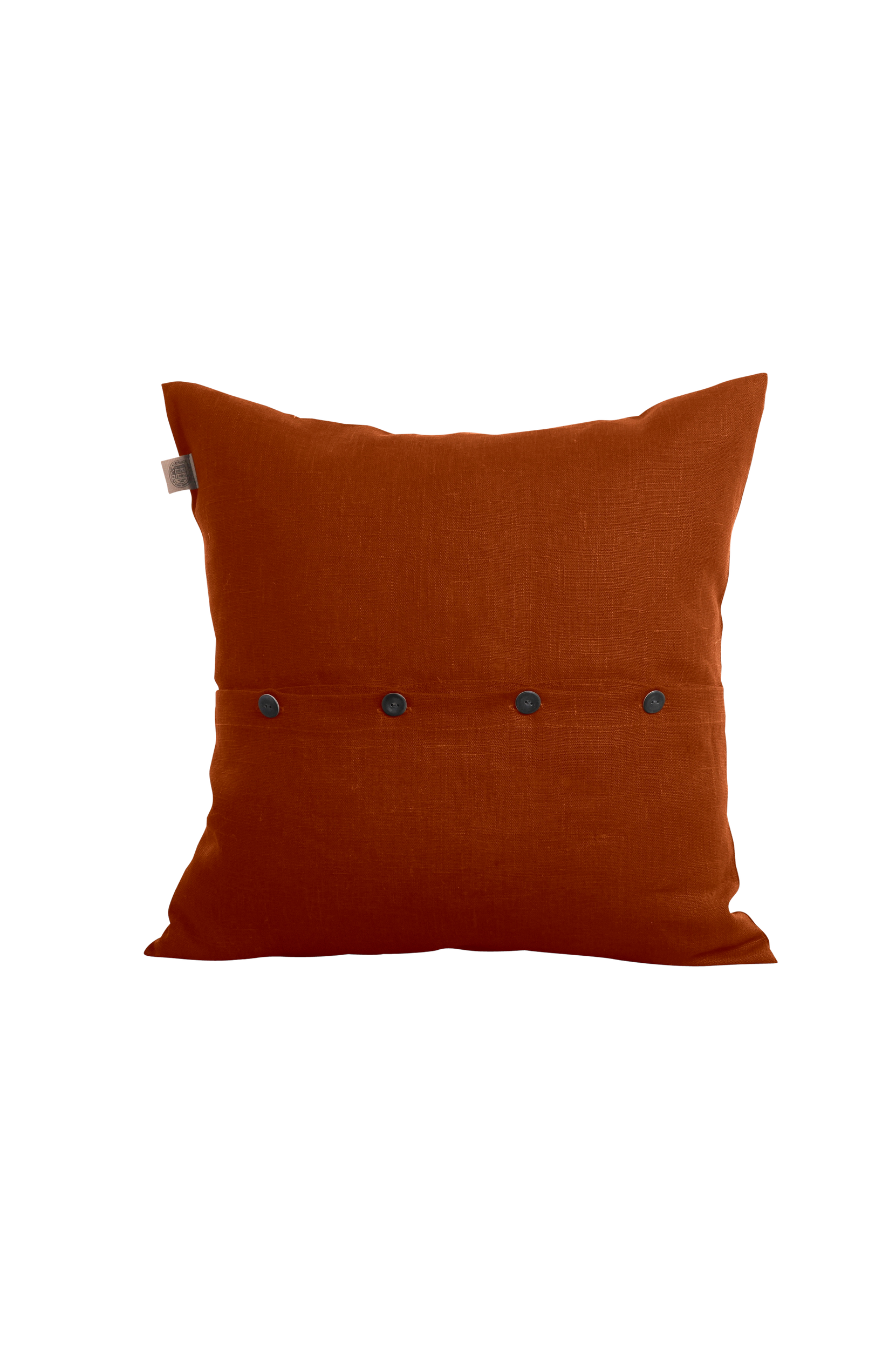 Lovely Linen - Kuddfodral Classic - Orange - 50X50