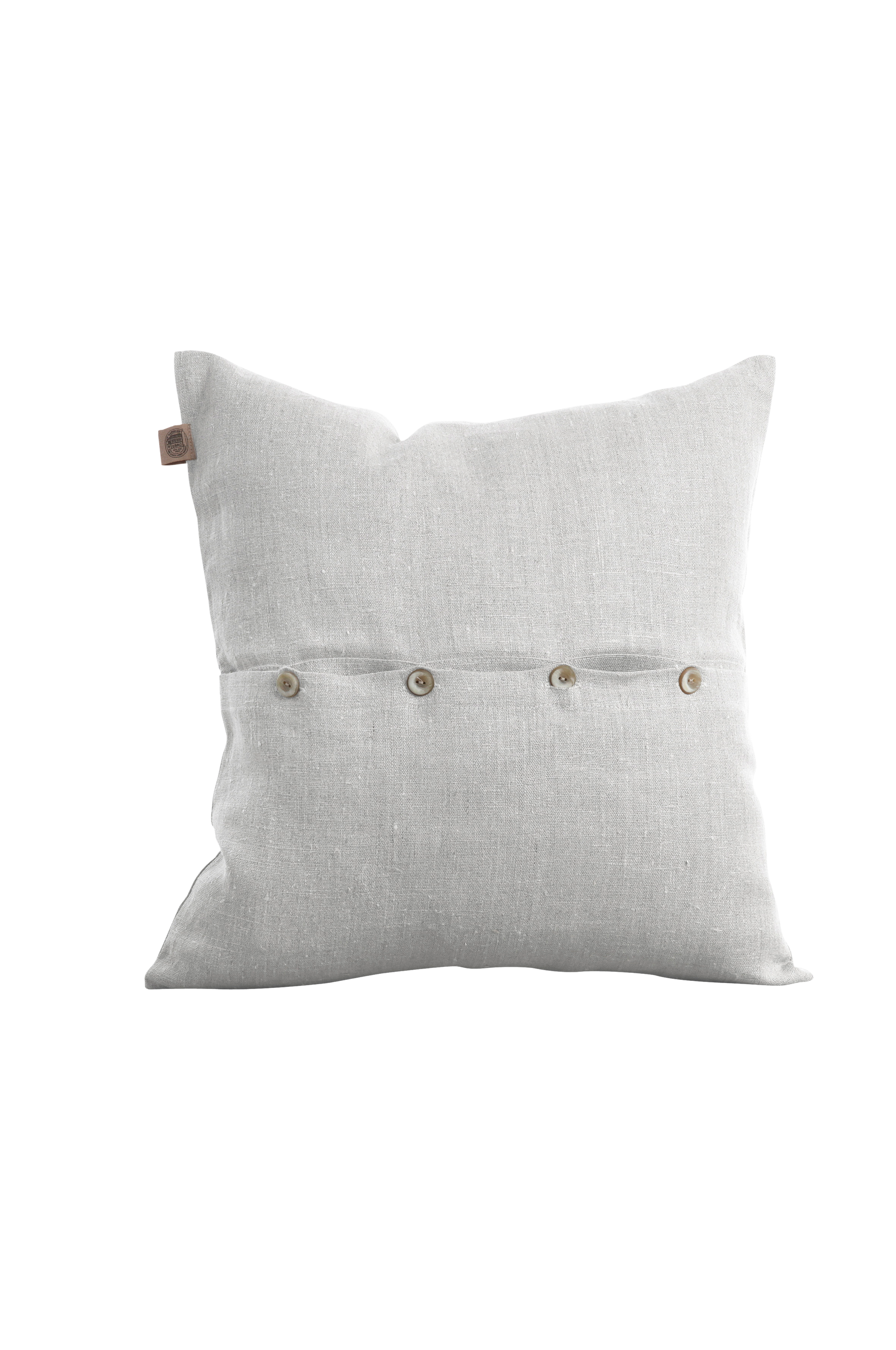 Lovely Linen - Kuddfodral Classic - Grå - 50X50