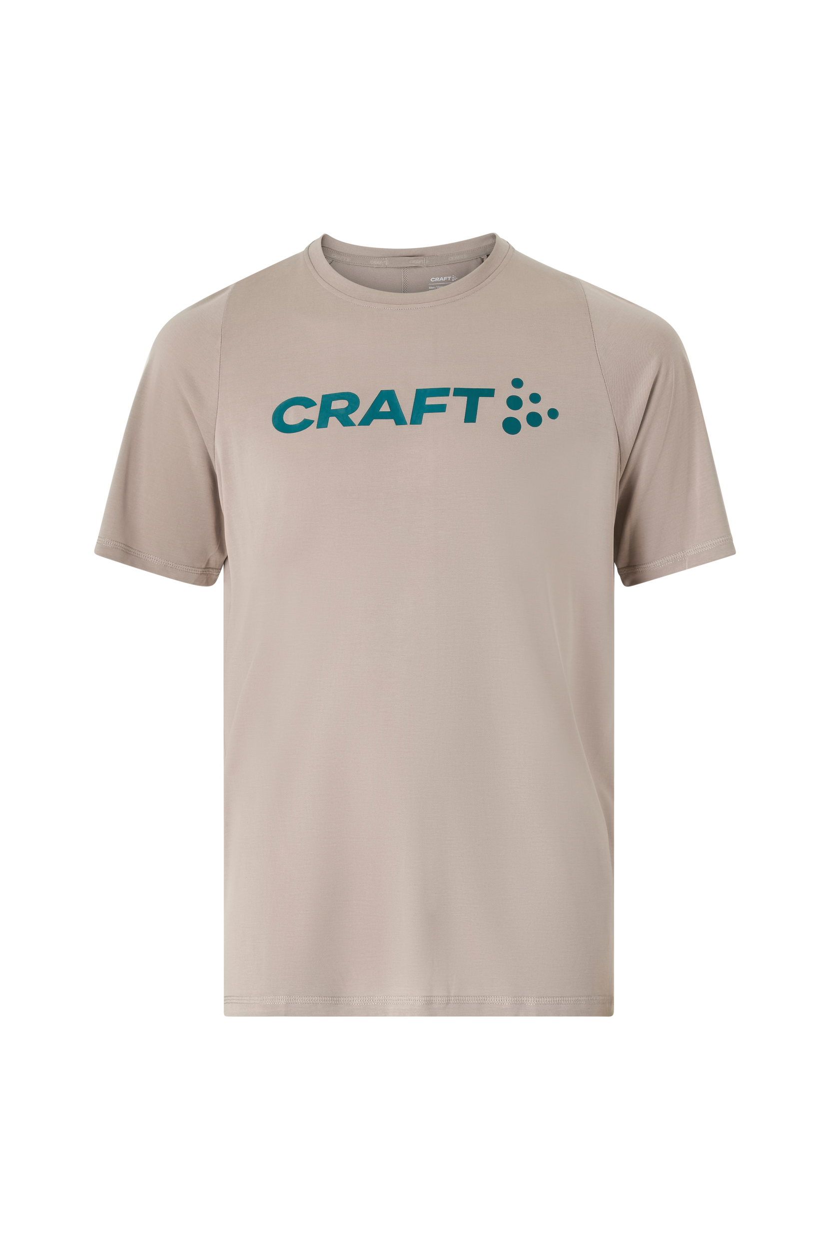 Craft - Tränings-t-shirt Core Essence Bi-blend Tee M - Beige - L