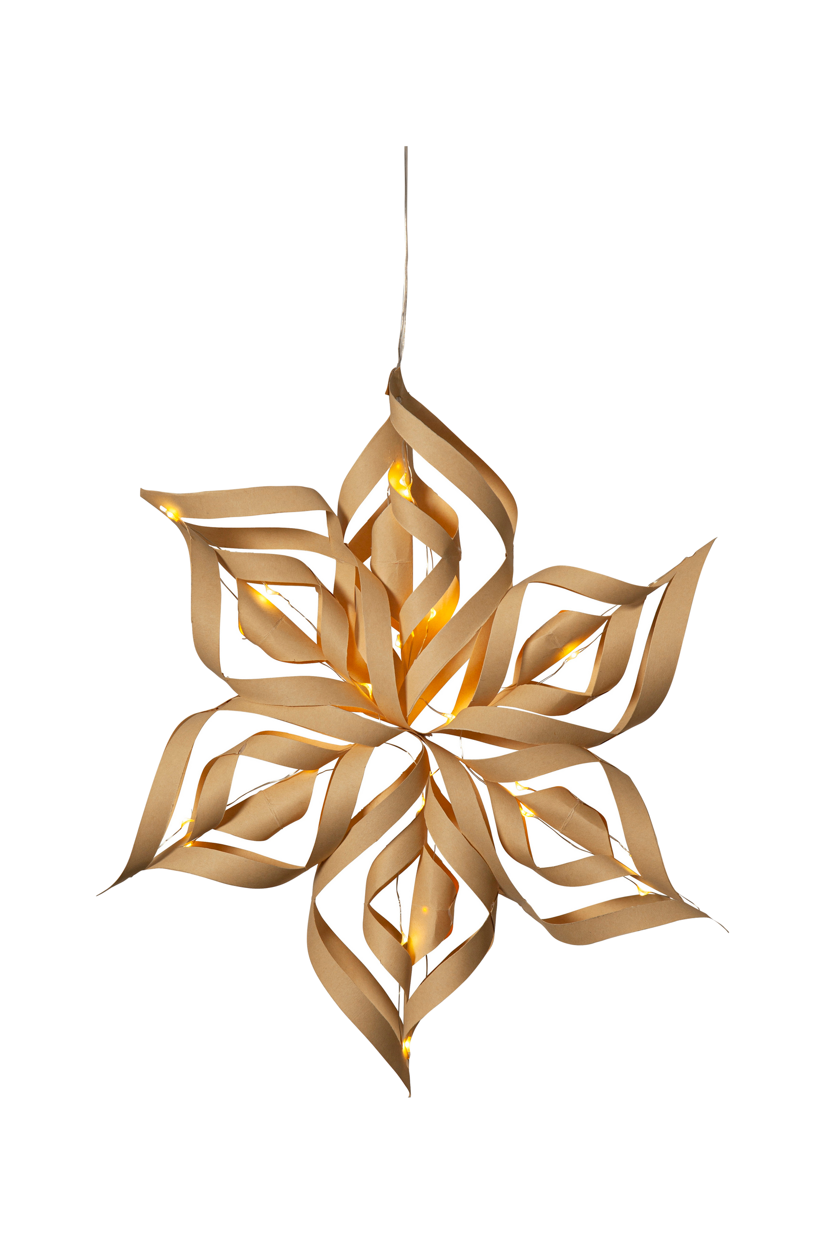Star Trading - Stjärna Bella ⌀ 40 cm - Brun