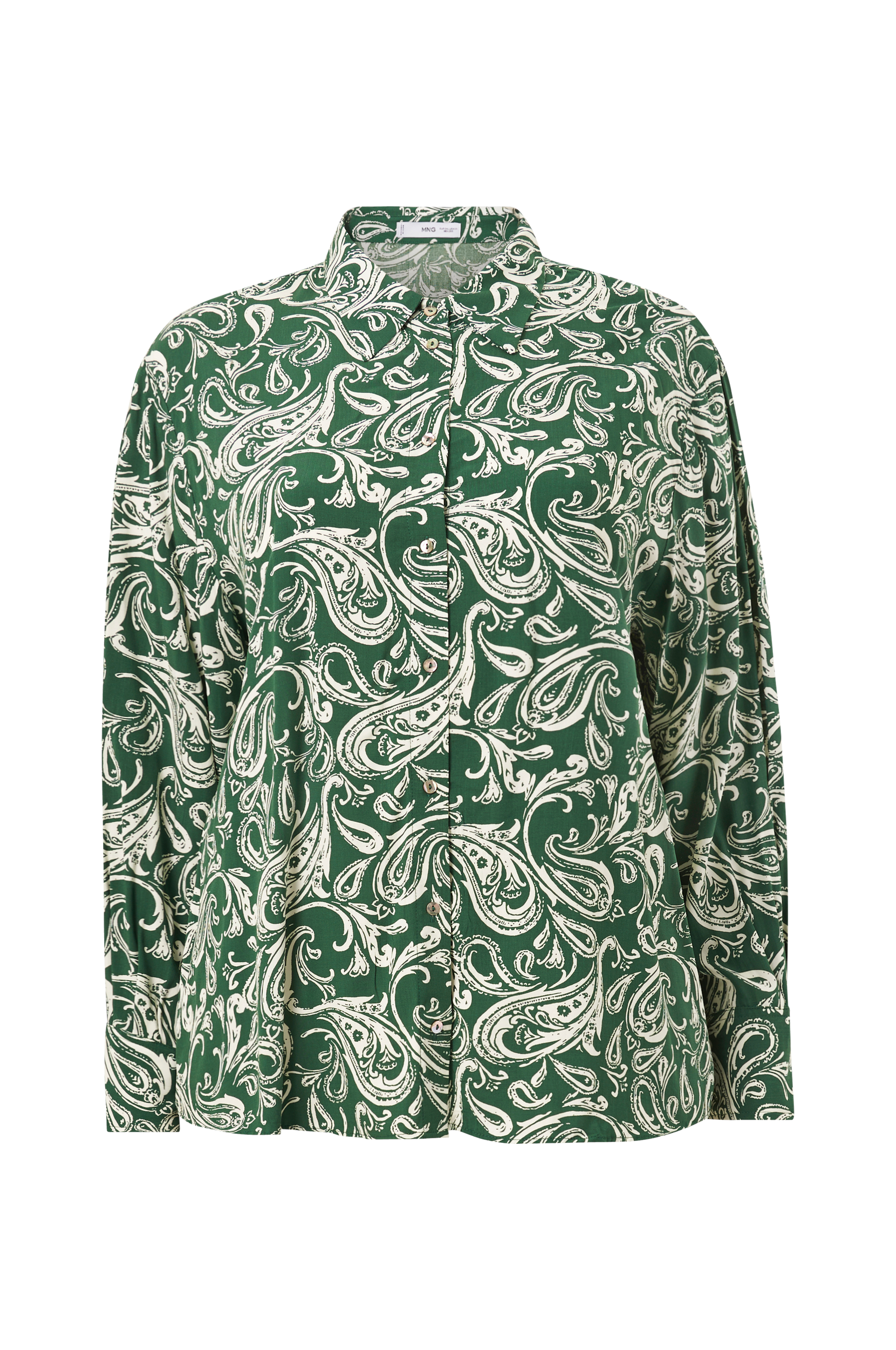 Mango - Skjorta Shirt Urban - Grön - 54