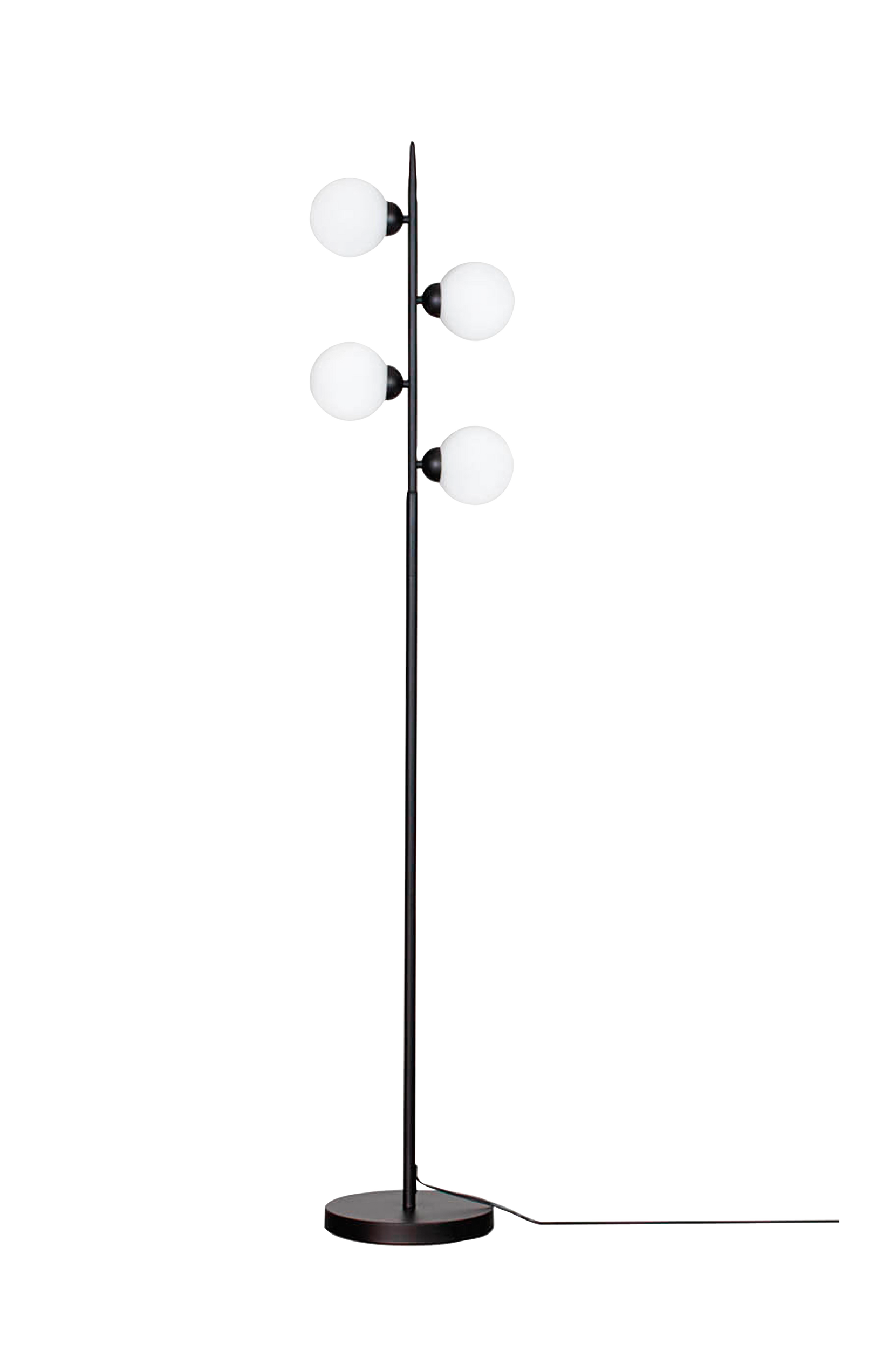 By Rydéns - Golvlampa Punto höjd 160 cm - Svart