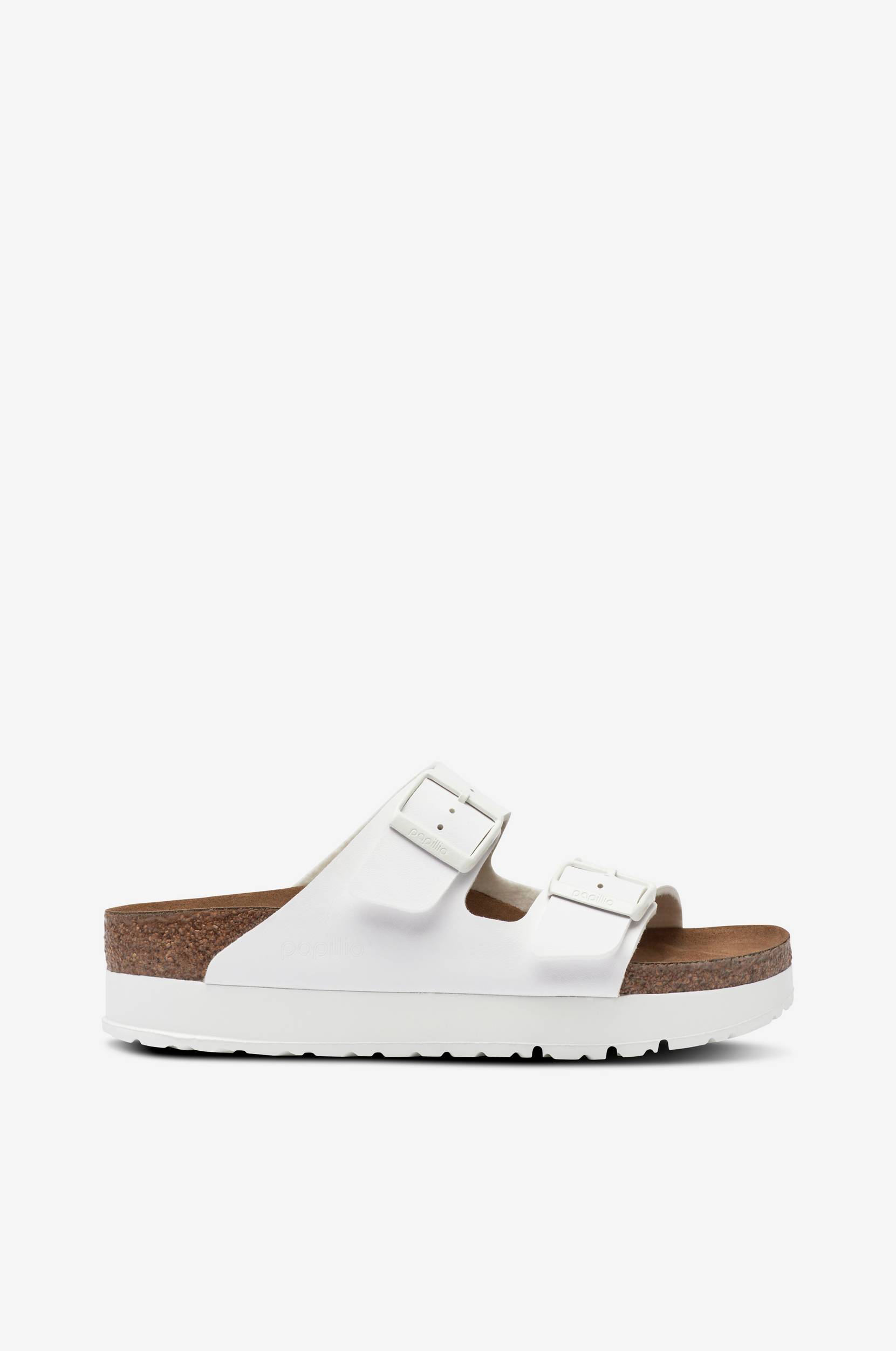 Birkenstock - Sandaler Arizona Platform Flex BF Vegan - Vit - 41