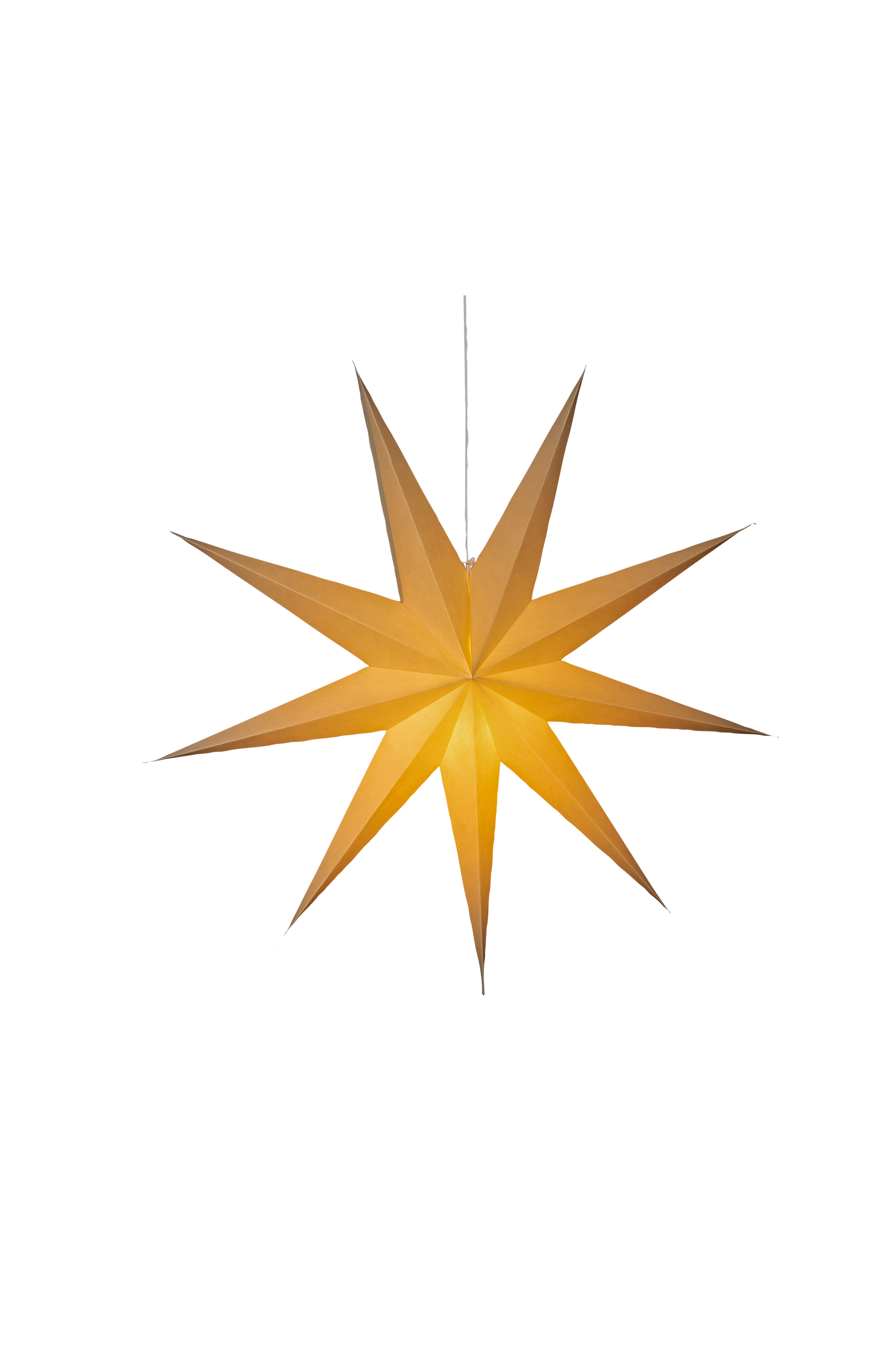 Konstsmide - Pappersstjärna ⌀ 115 cm - Beige
