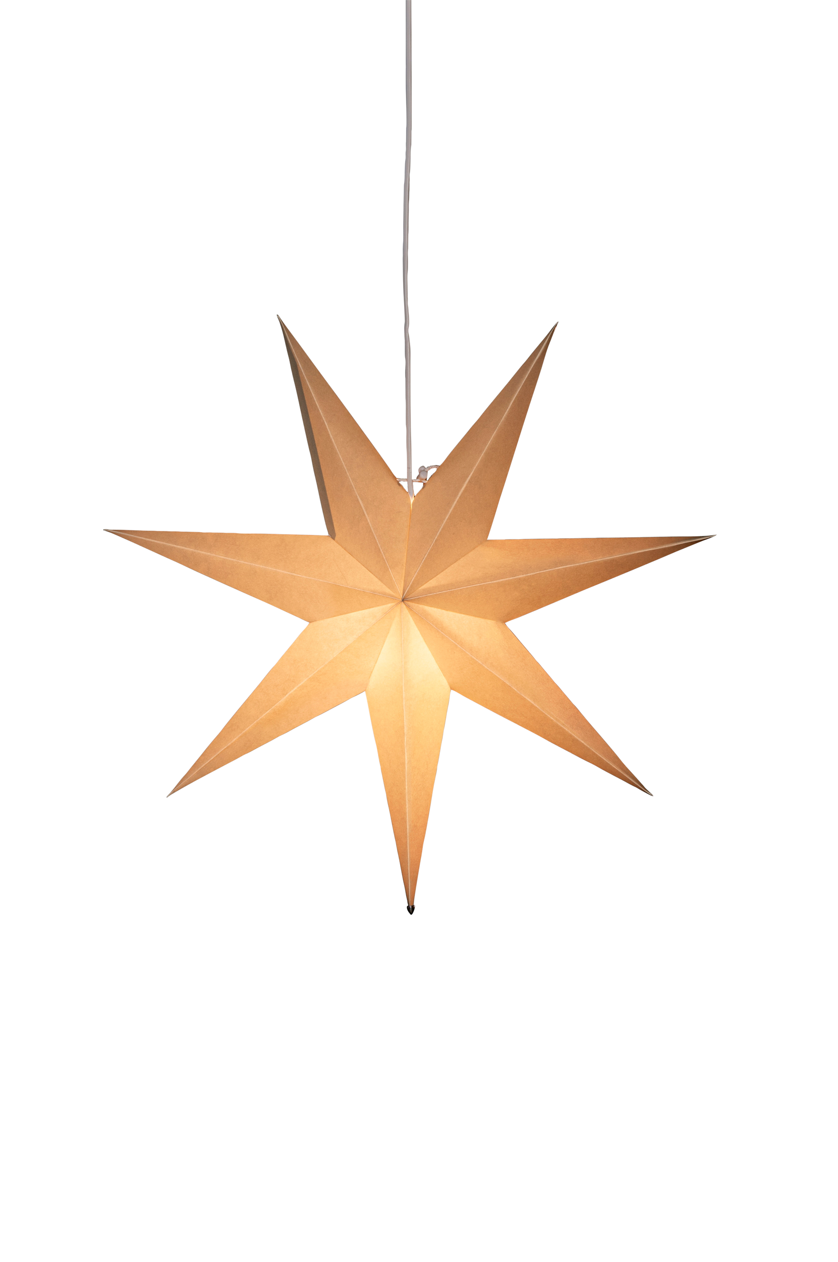 Konstsmide - Pappersstjärna ⌀ 60 cm - Grå