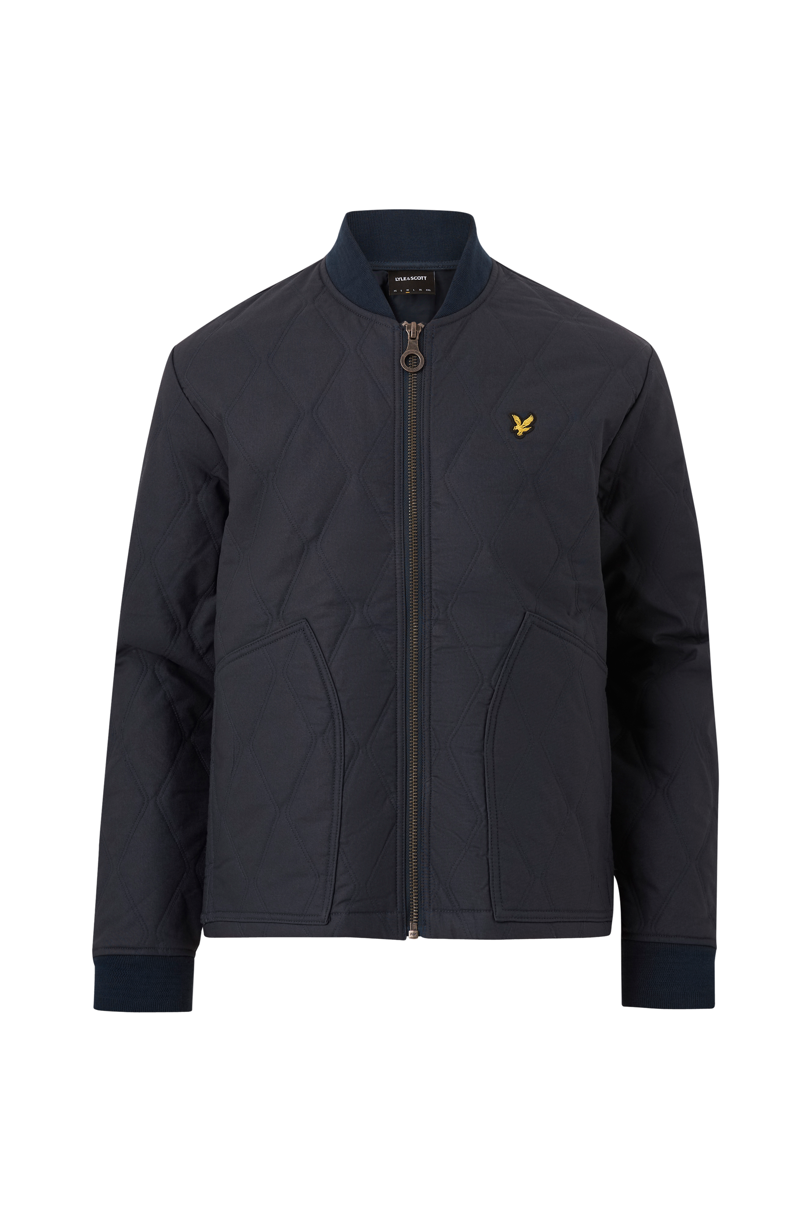 Lyle & Scott - Jacka Quilt Jacket - Blå - M