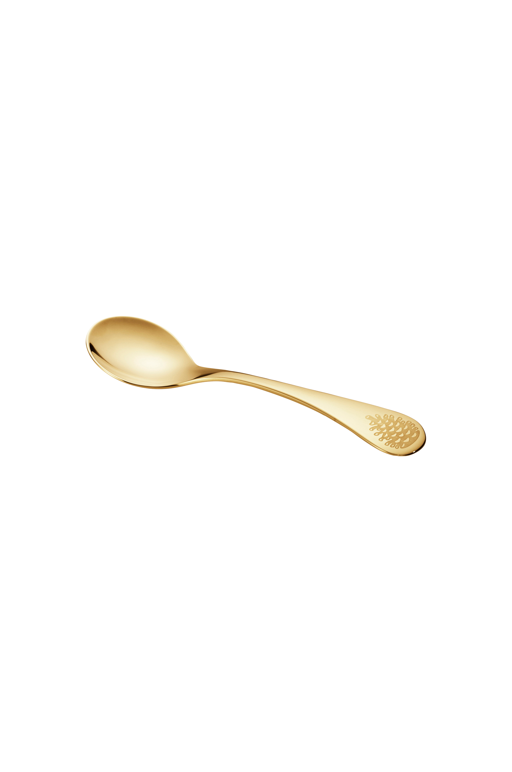 Georg Jensen - Julsked Christmas Spoon Stainless Steel Gold Plated längd 152 mm - Guld