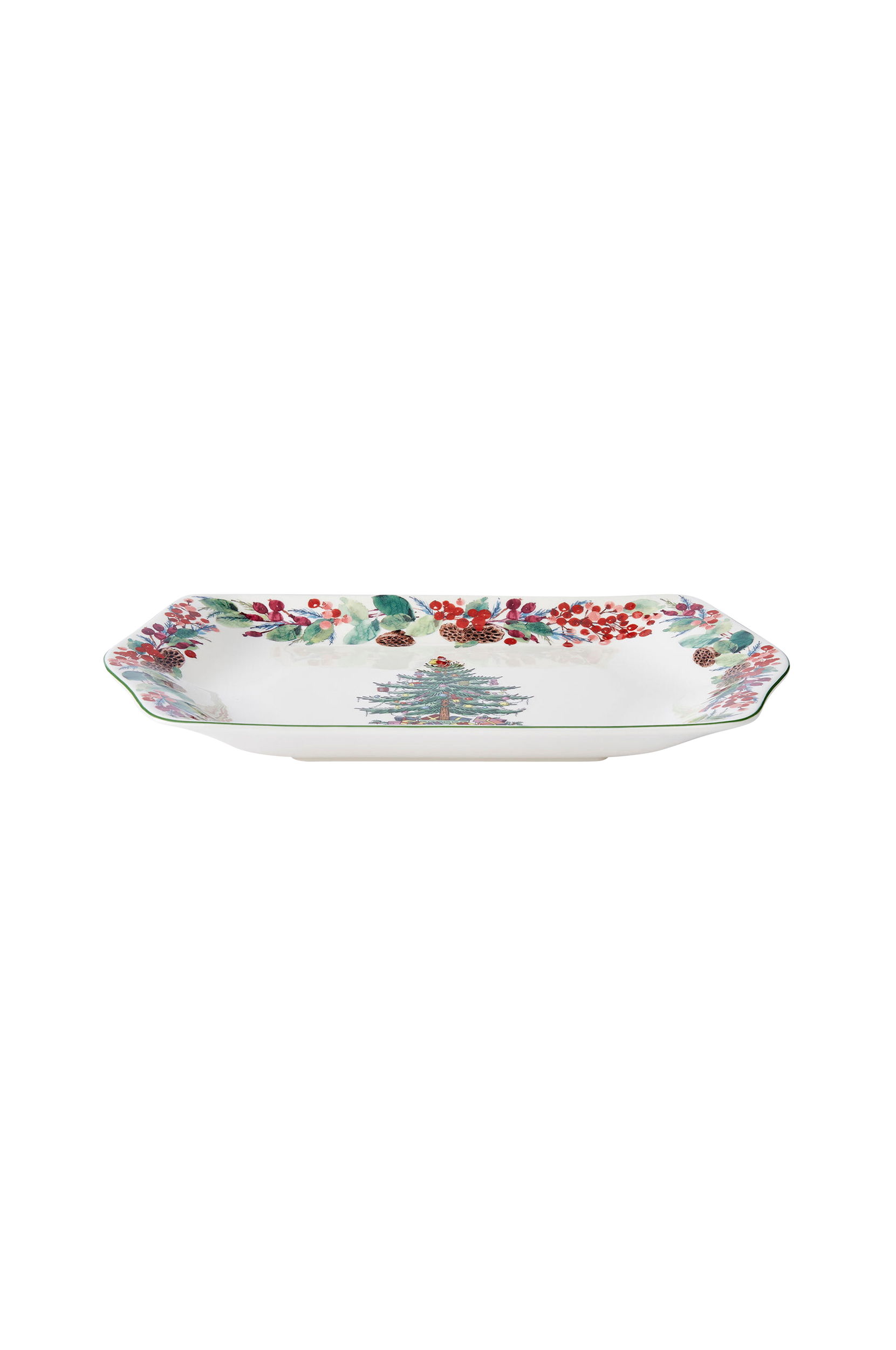Spode - Bricka Annual 2023 Christmas Tree - Vit