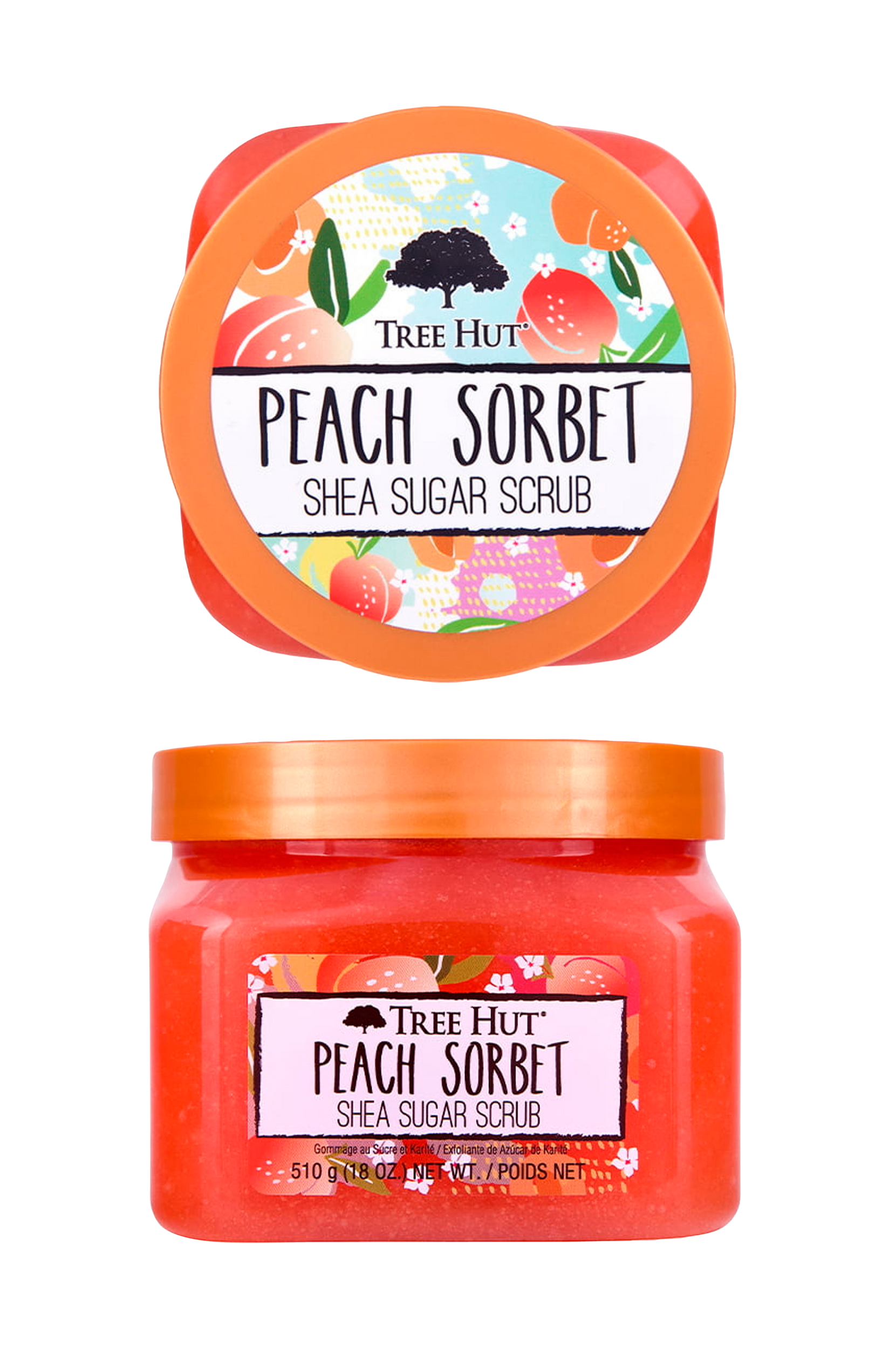 Tree Hut - Shea Sugar Scrub Peach Sorbet