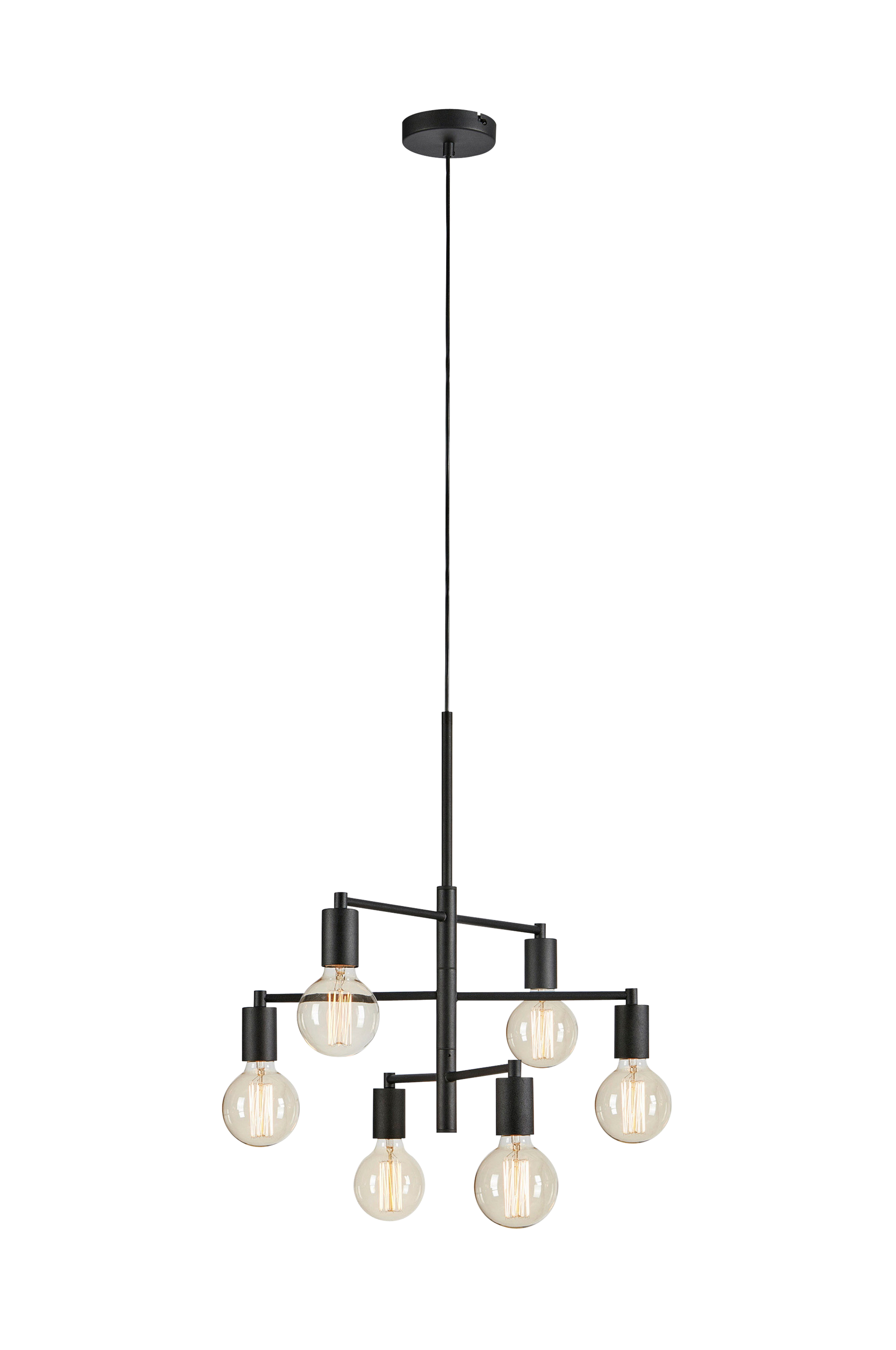 Markslöjd - Taklampa Cielo höjd 52 cm - Svart