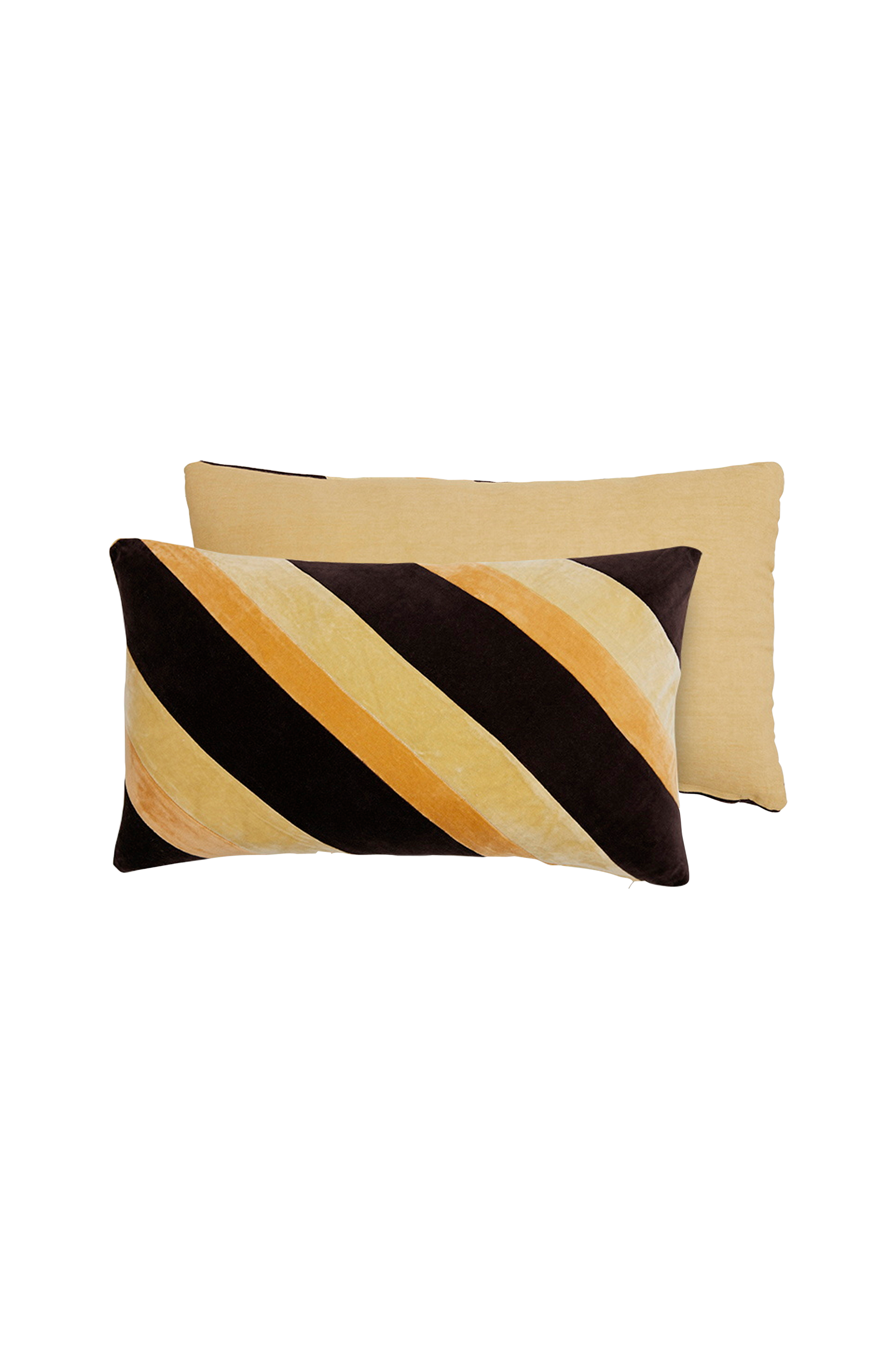 HKliving - Sammetskudde Fame - Gul - 60X35
