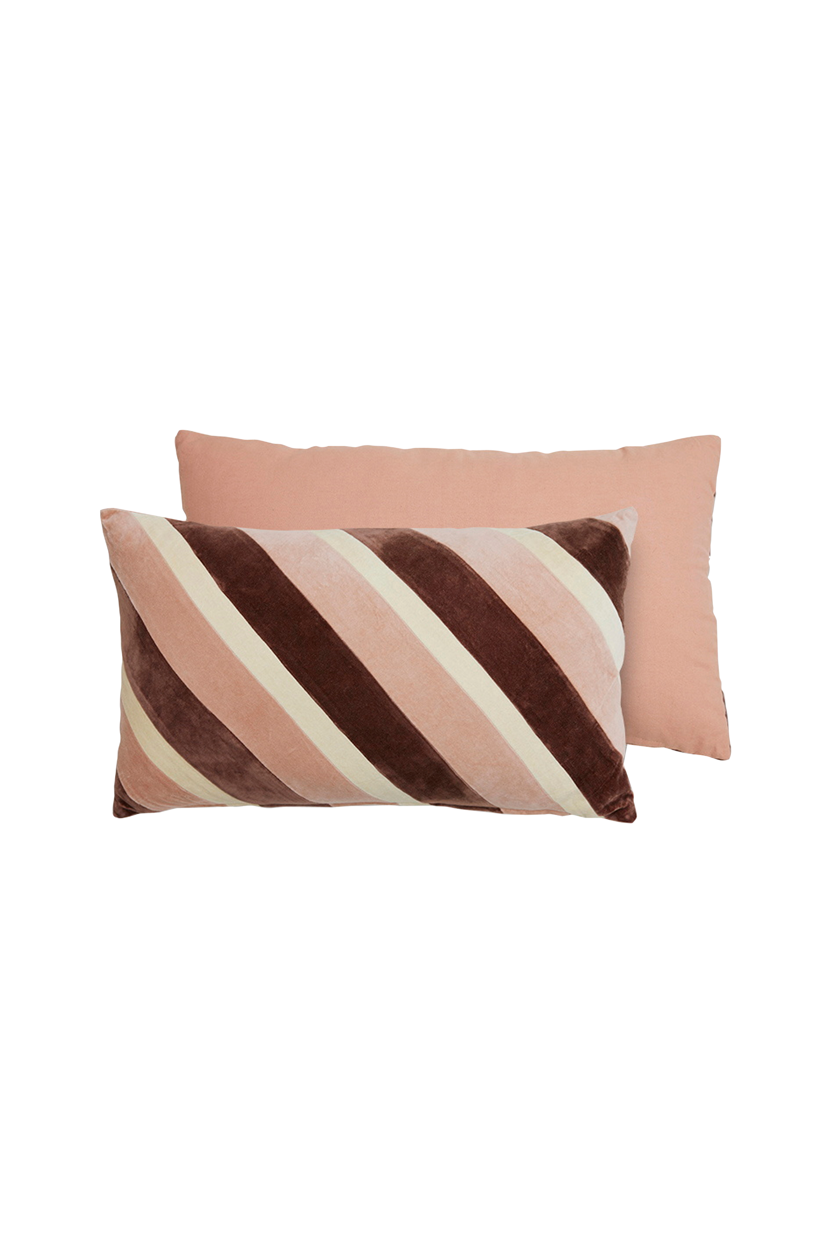 HKliving - Sammetskudde Rose - Rosa - 60X35