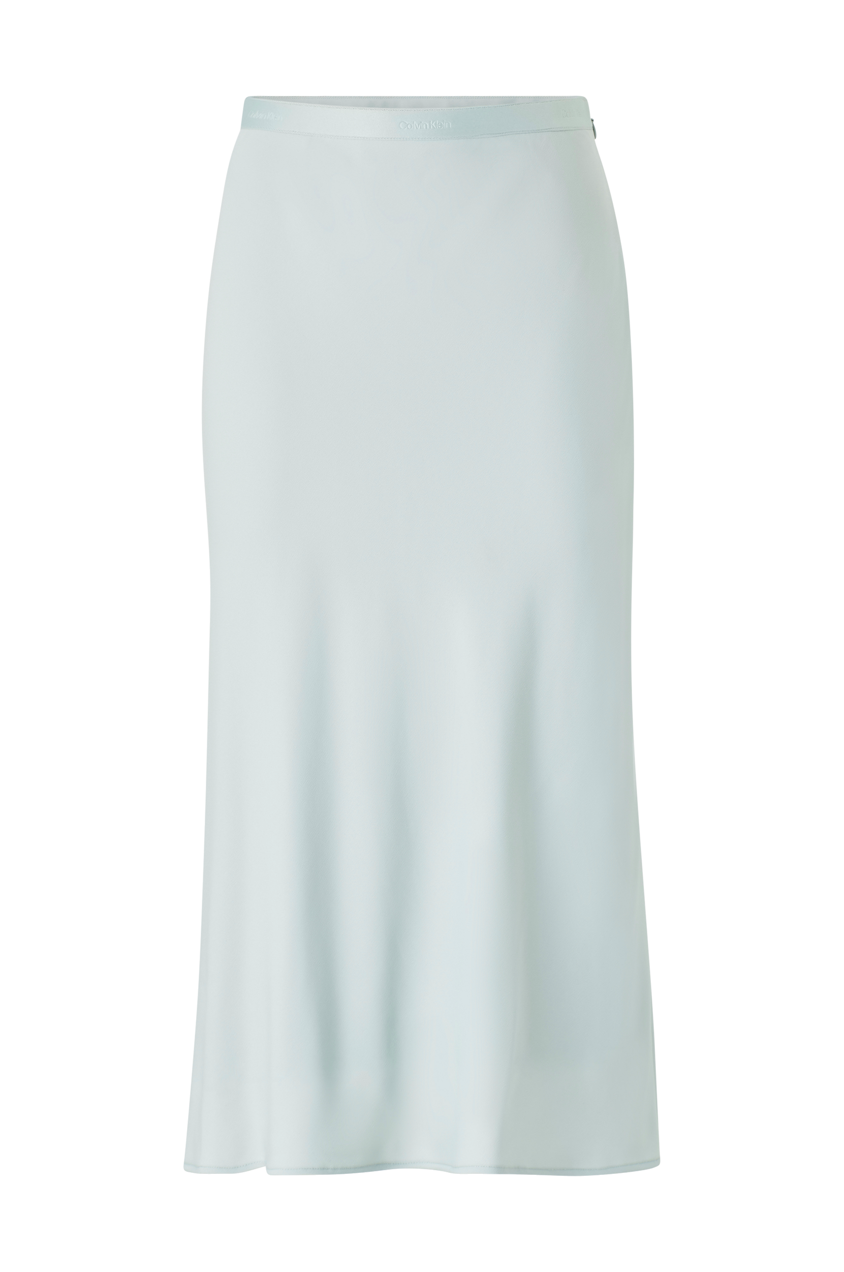 Calvin Klein - Kjol Recycled Cdc Bias Cut Midi Skirt - Blå - 36