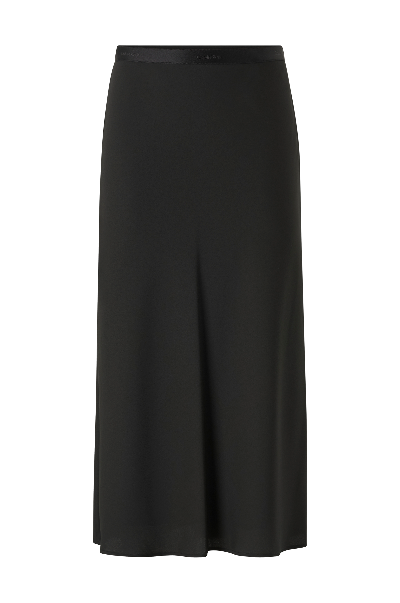 Calvin Klein - Kjol Recycled Cdc Bias Cut Midi Skirt - Svart - 36
