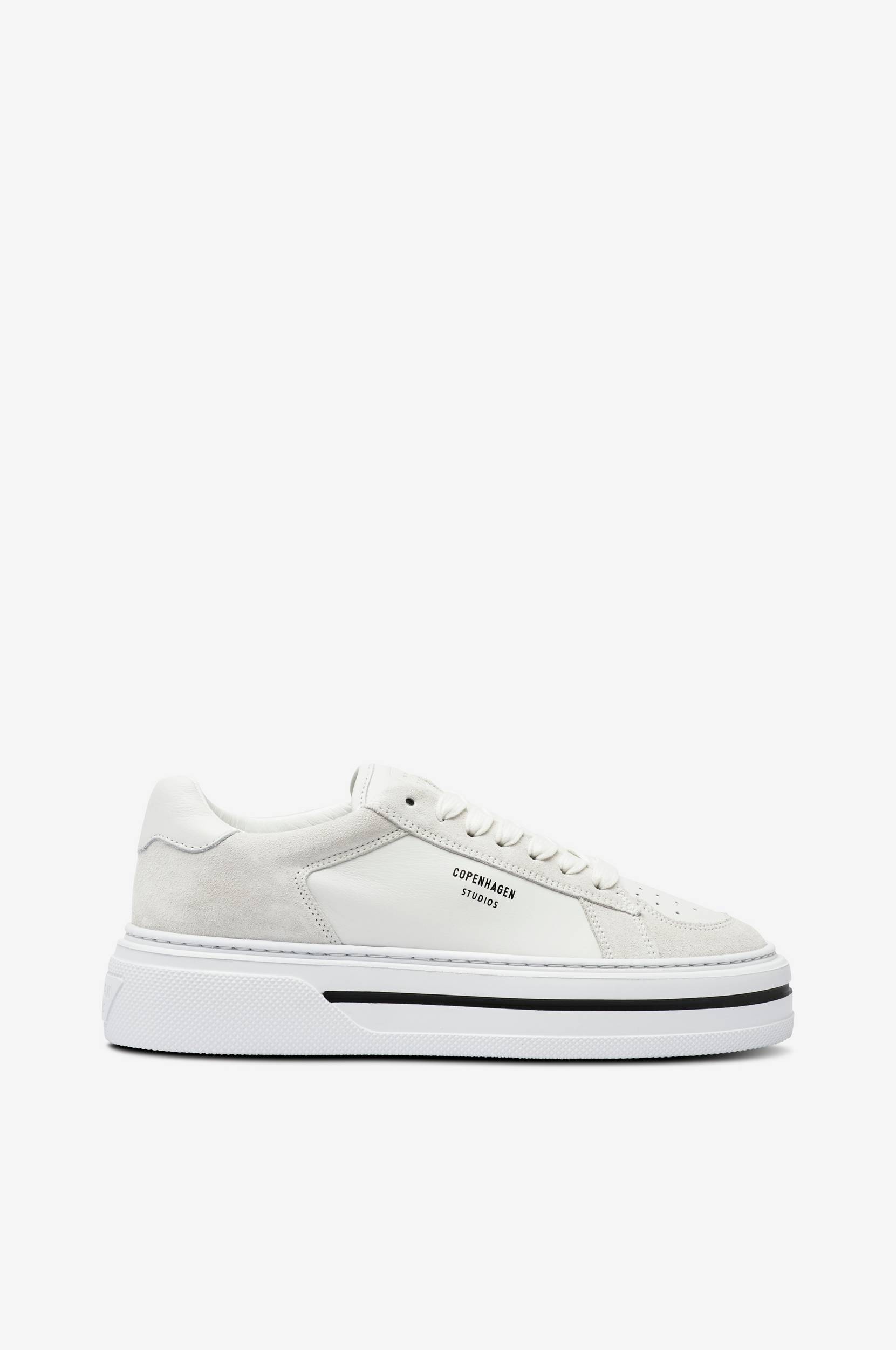 Copenhagen Studios - Sneakers Cph181 Leather Mix - Vit - 38