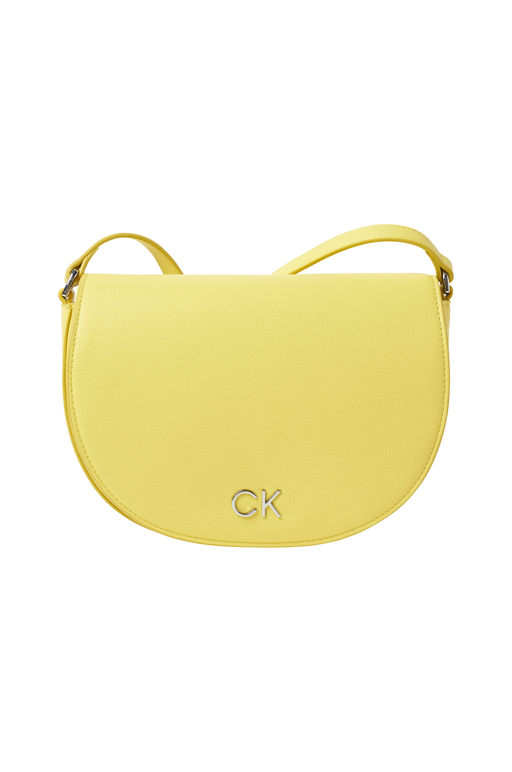 Calvin Klein - Väska CK Daily Saddle Bag Pebble - Gul - ONE SIZE